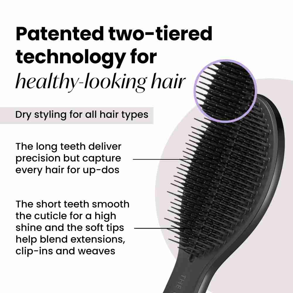 Ultimate Styler Regular Hairbrush • Jet Black