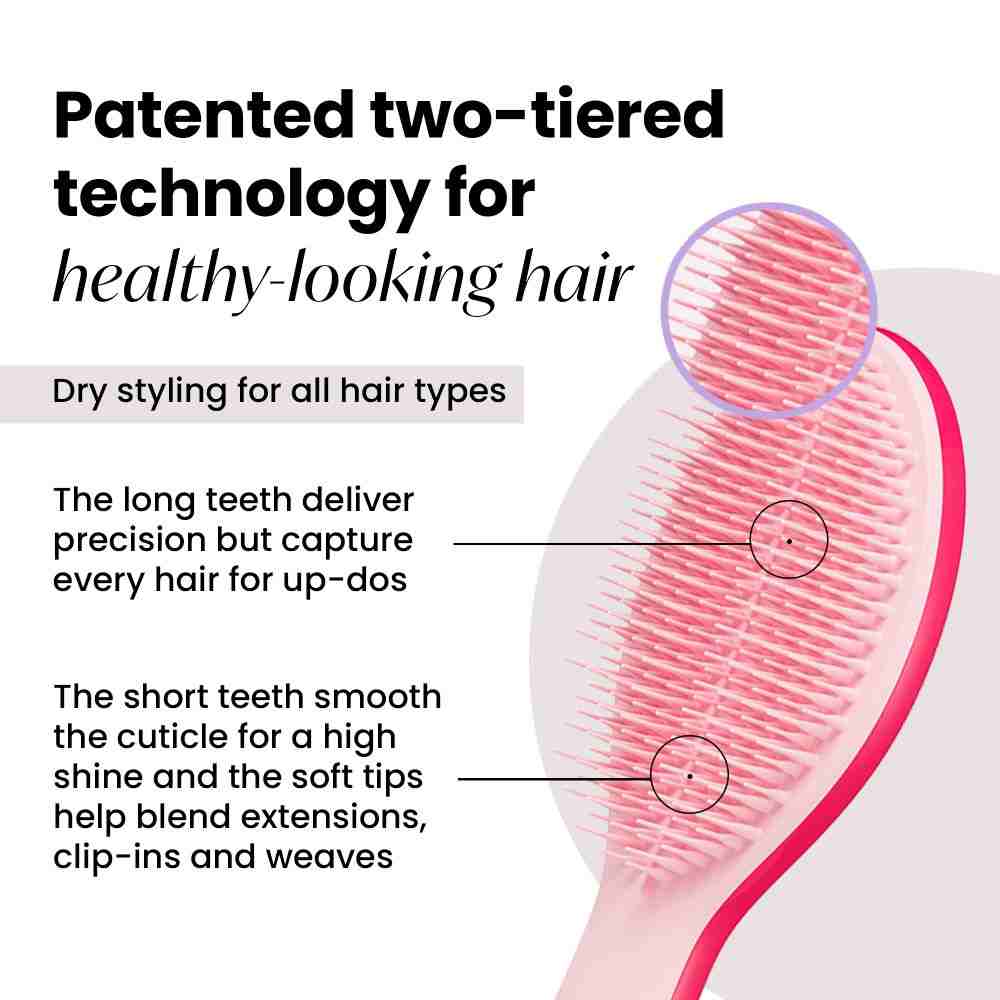 Ultimate Styler Regular Hairbrush • Bright Pink