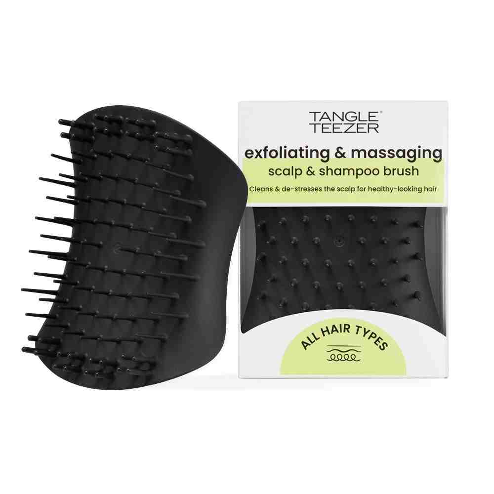 Scalp Exfoliator & Massager • Onyx Black