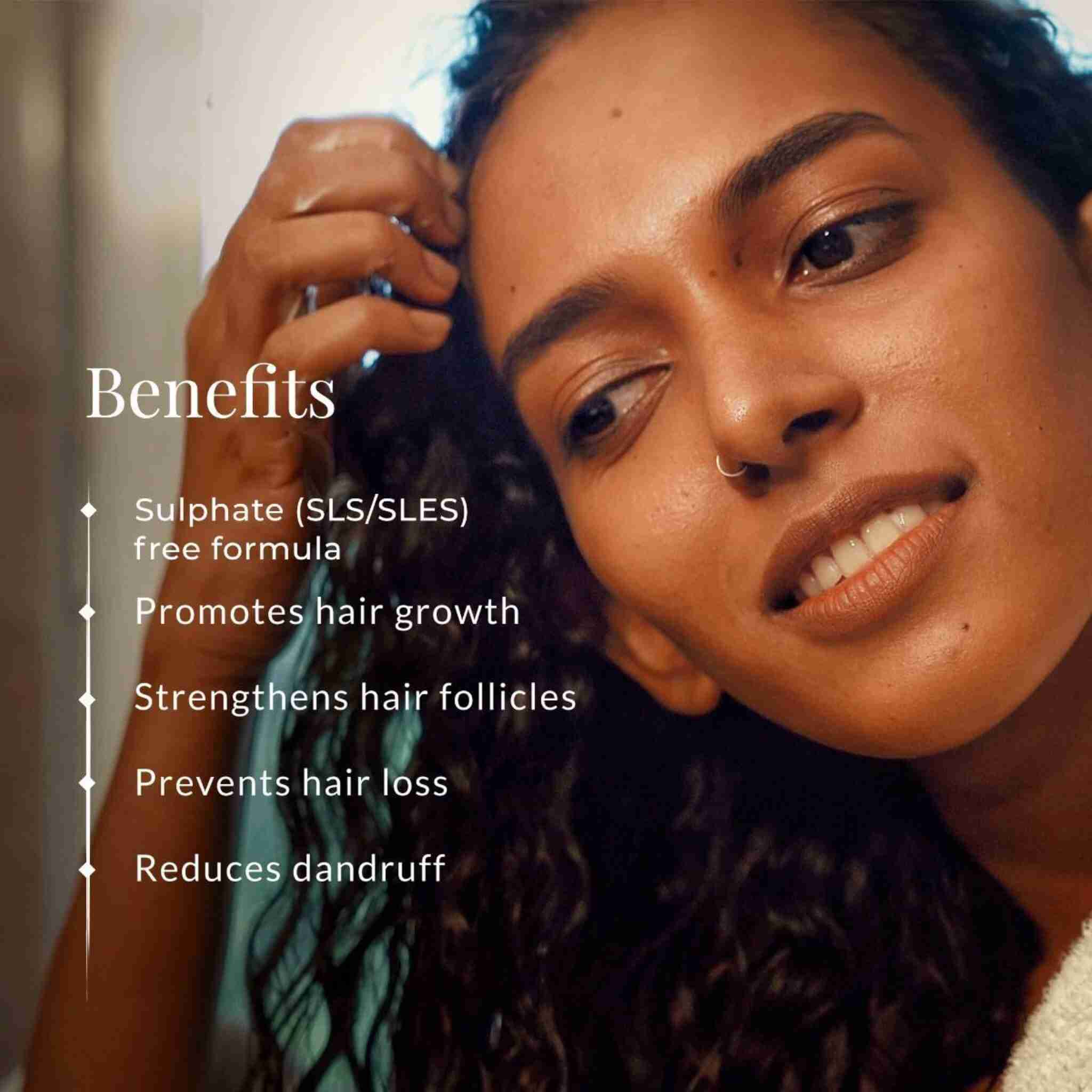 Hair Cleanser Ayurvedic Shampoo • Bhringraj & Shikakai