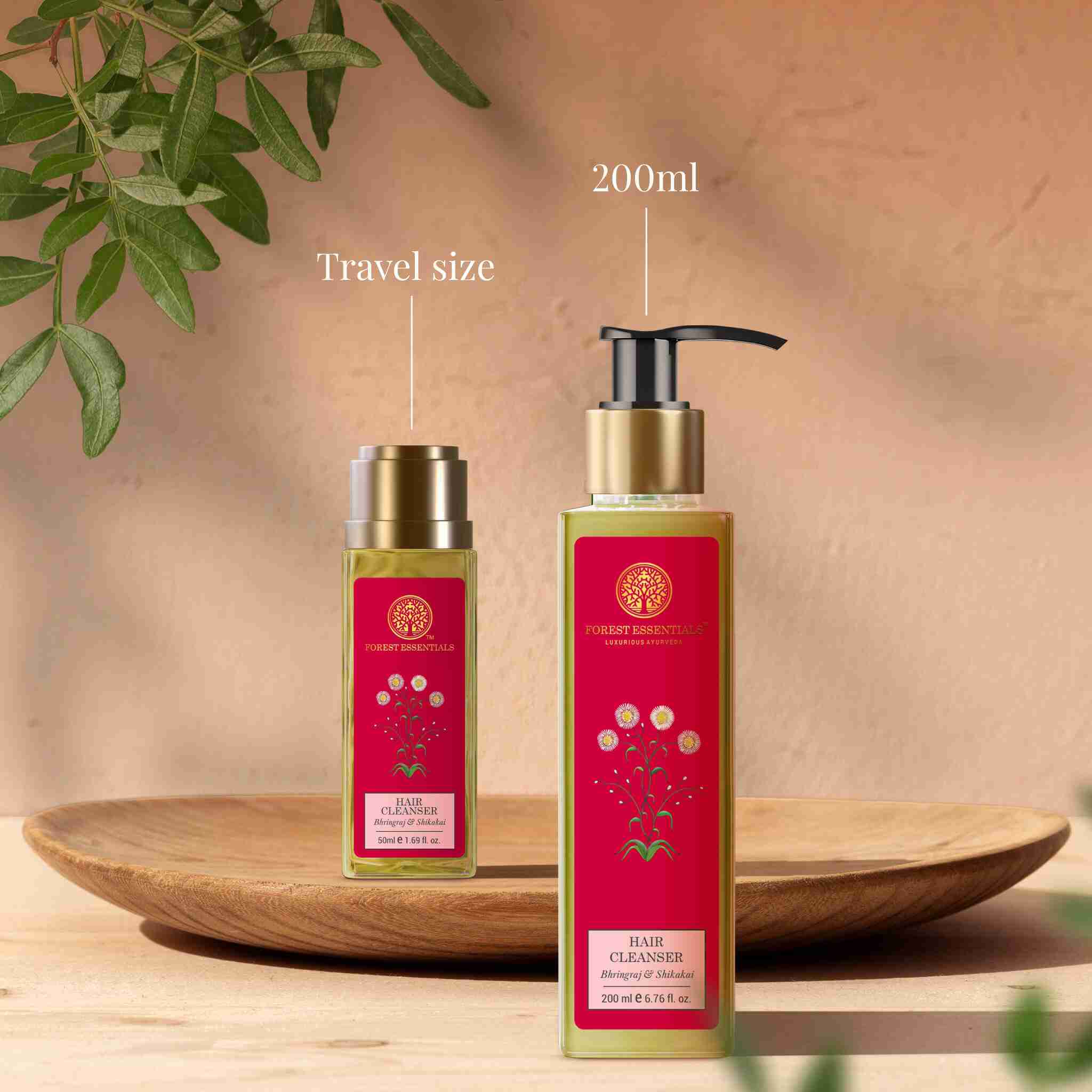 Hair Cleanser Ayurvedic Shampoo • Bhringraj & Shikakai