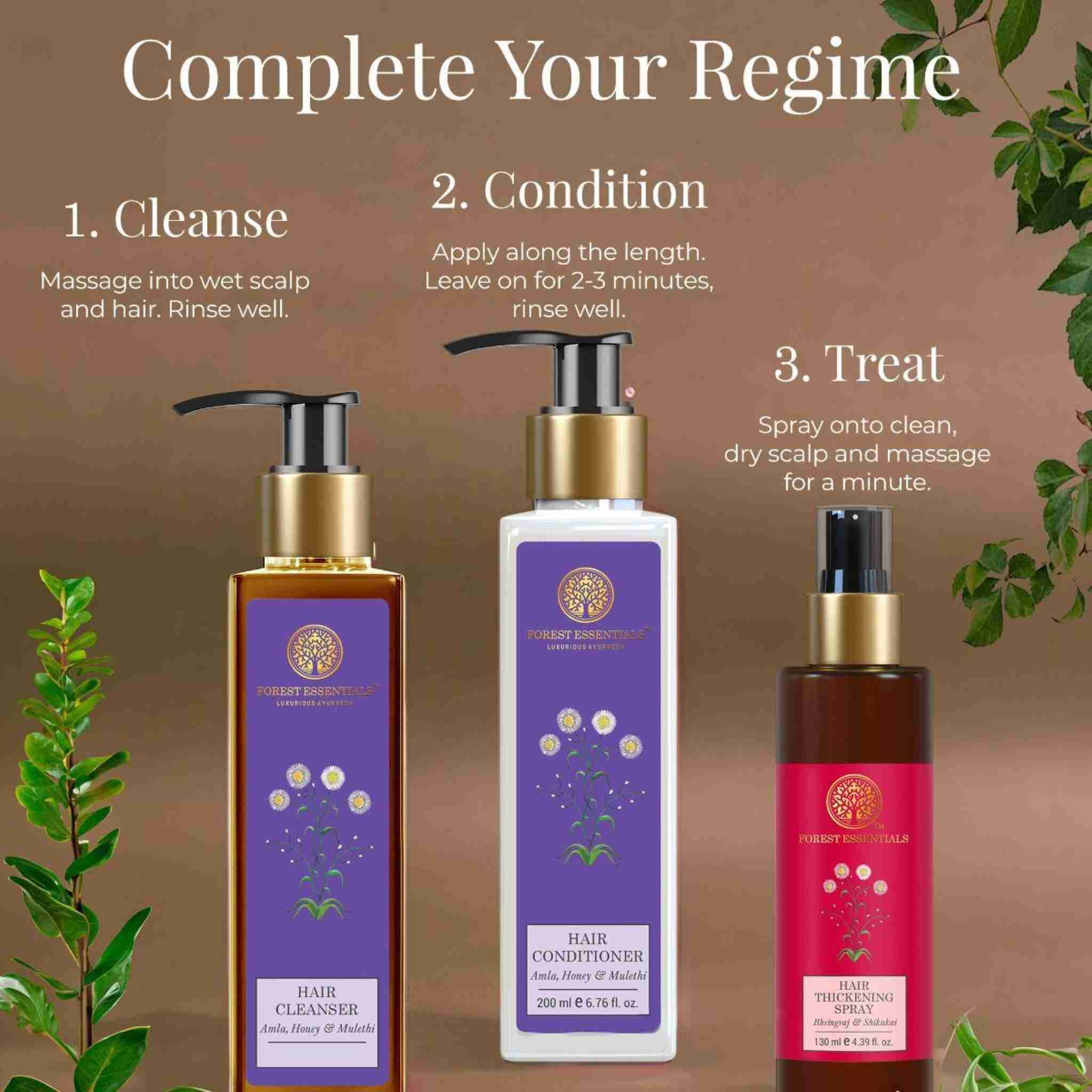 Hair Cleanser Ayurvedic Shampoo • Amla Honey & Mulethi