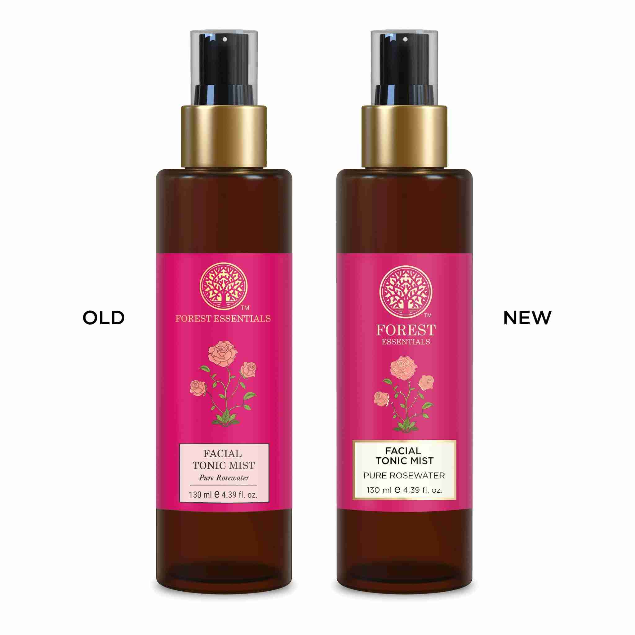 Facial Tonic Mist with Pure Rosewater Toner • 130ml