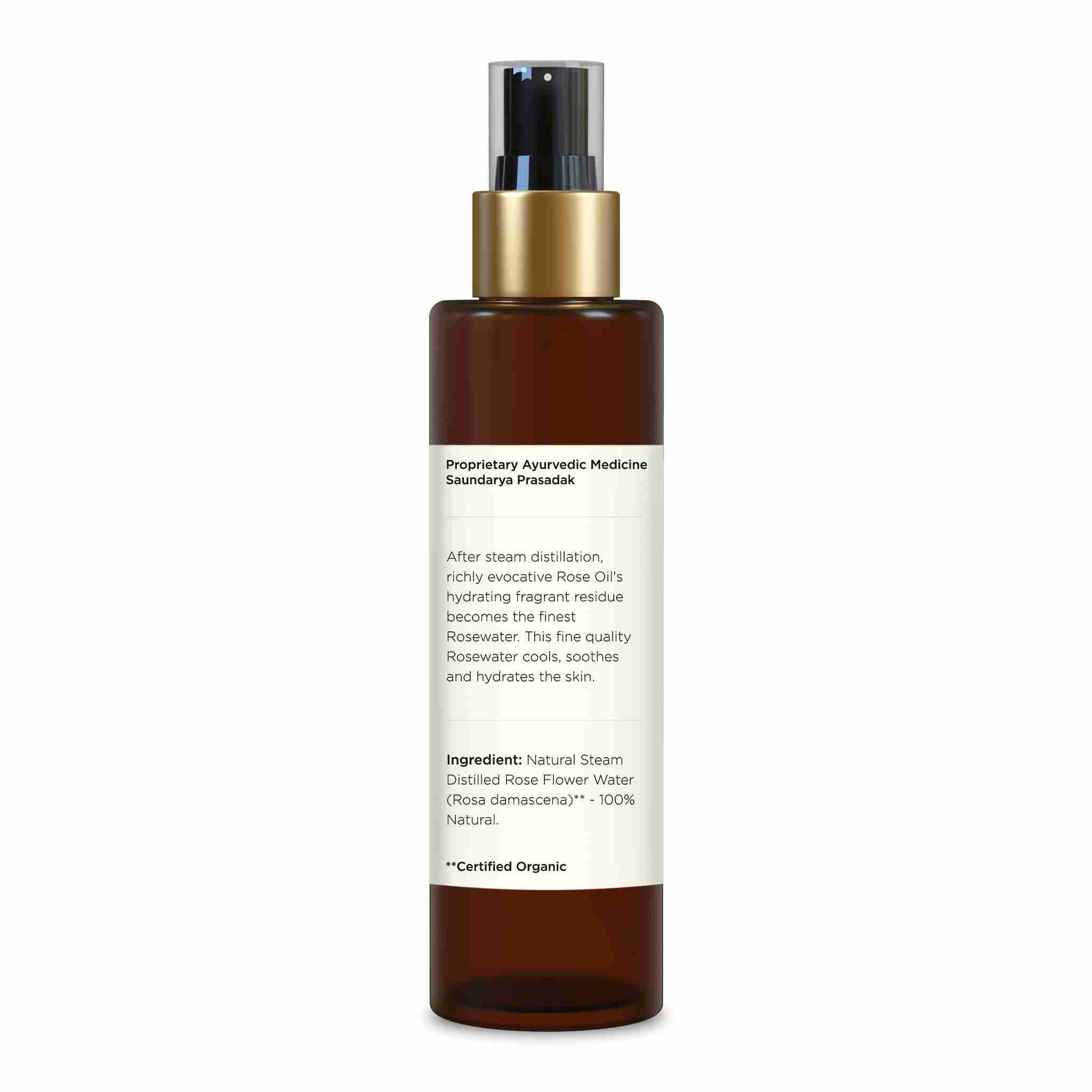 Facial Tonic Mist with Pure Rosewater Toner • 130ml