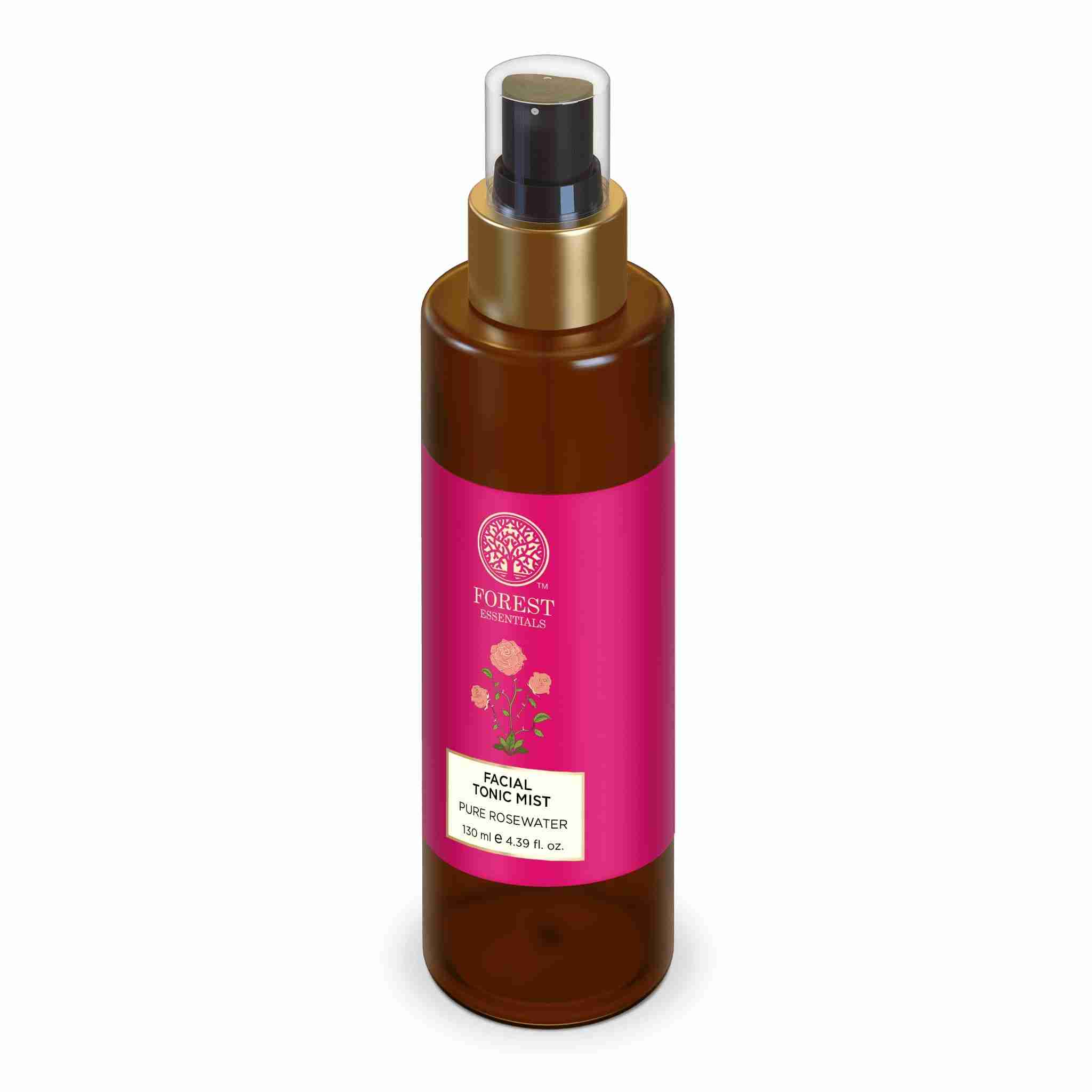Facial Tonic Mist with Pure Rosewater Toner • 130ml