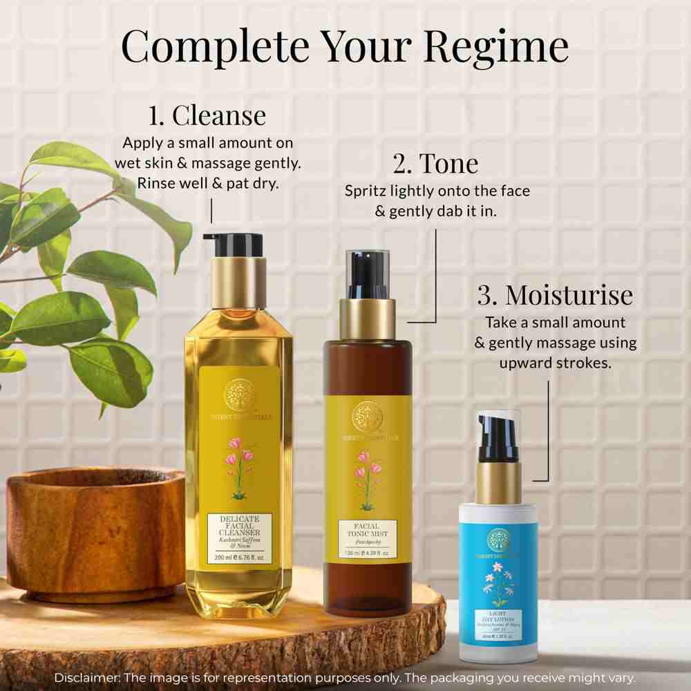Delicate Facial Cleanser With Saffron & Neem • 50ml