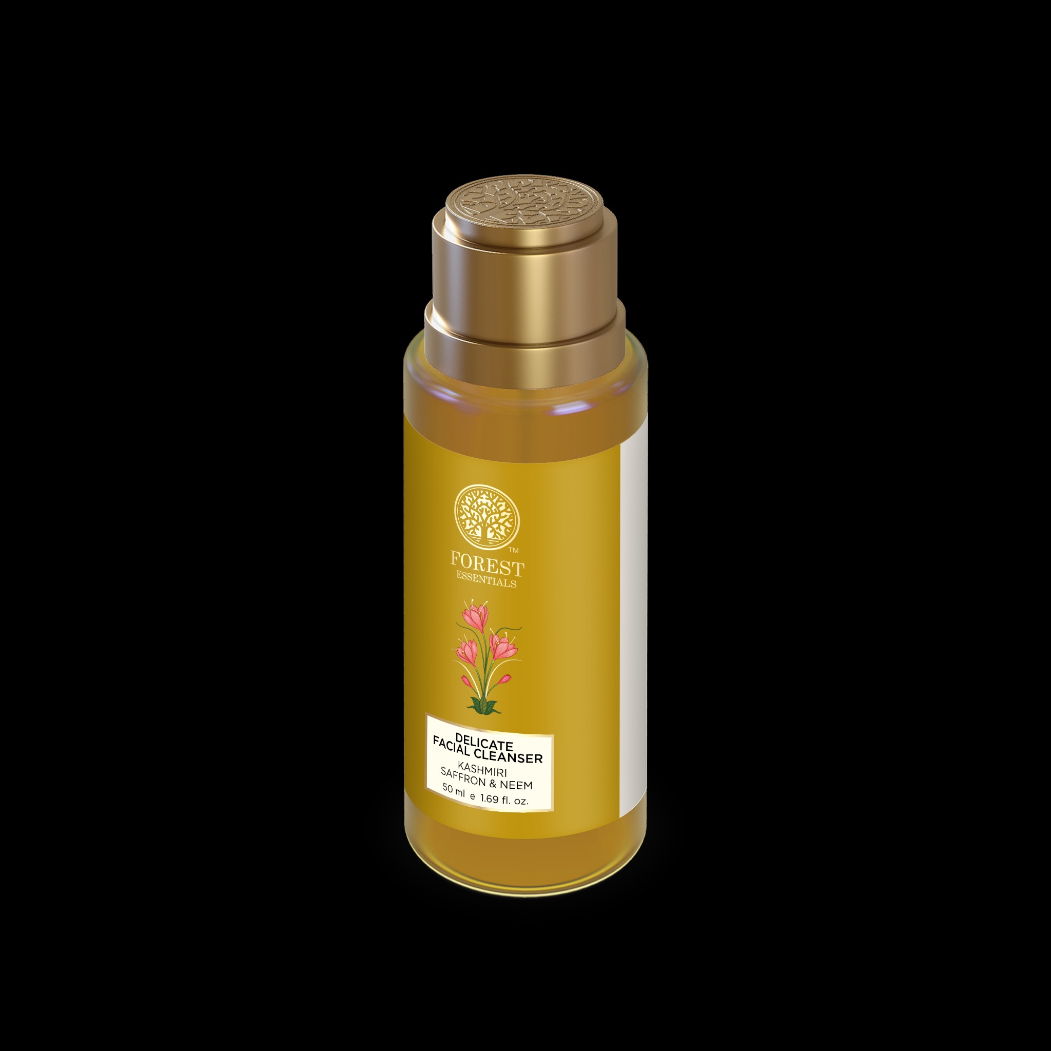 Delicate Facial Cleanser With Saffron Neem 50ml