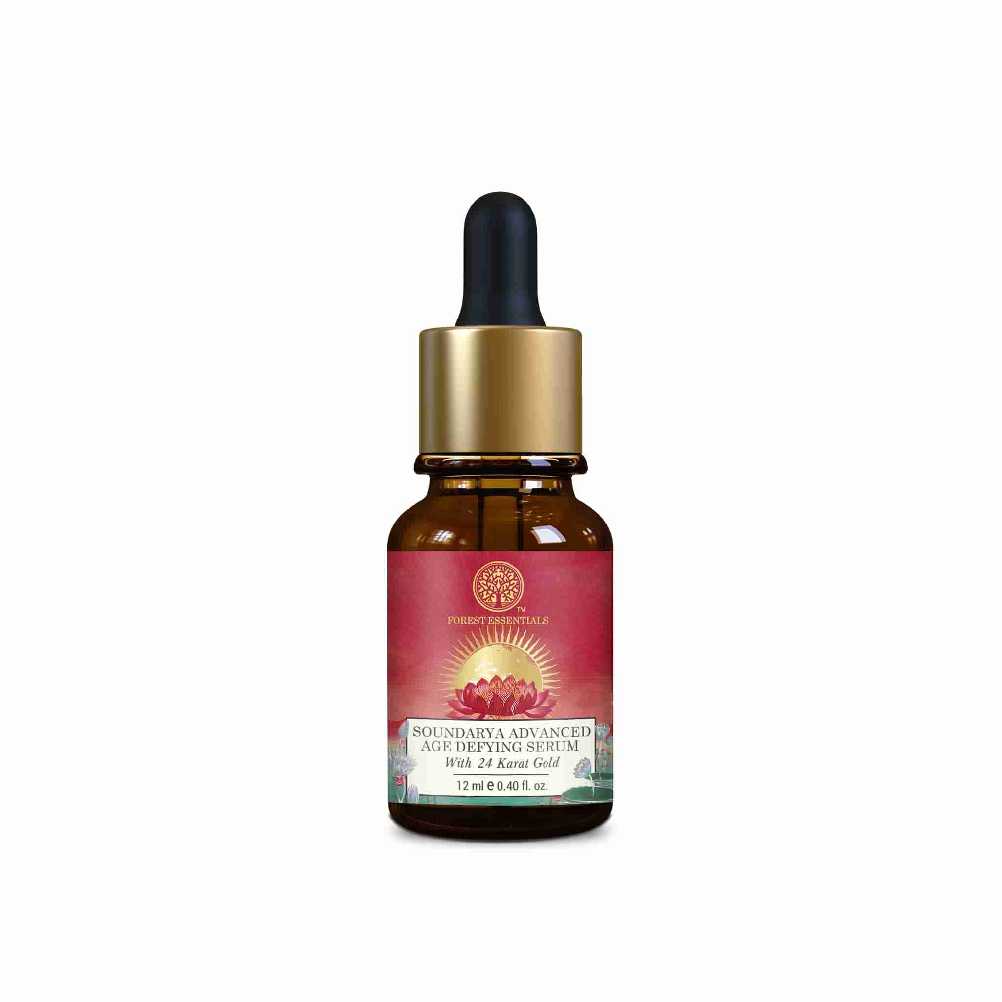Anti Ageing Facial Serum Advanced Soundarya with 24k Gold • 12ml