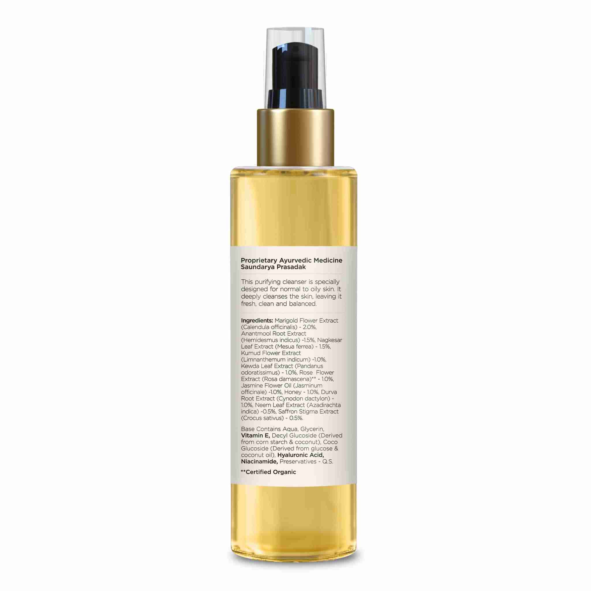 Delicate Facial Cleanser Saffron & Neem • 130ml