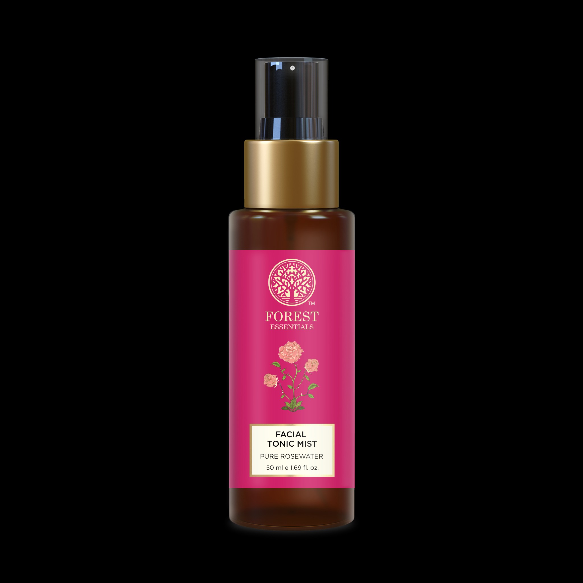 Facial Tonic Mist with Pure Rosewater Toner • 50ml