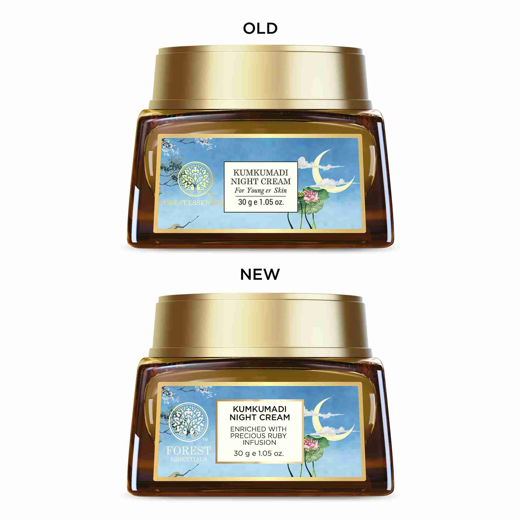 Kumkumadi Night Cream with Vitamin C and Kumkumadi Tailam • 30g