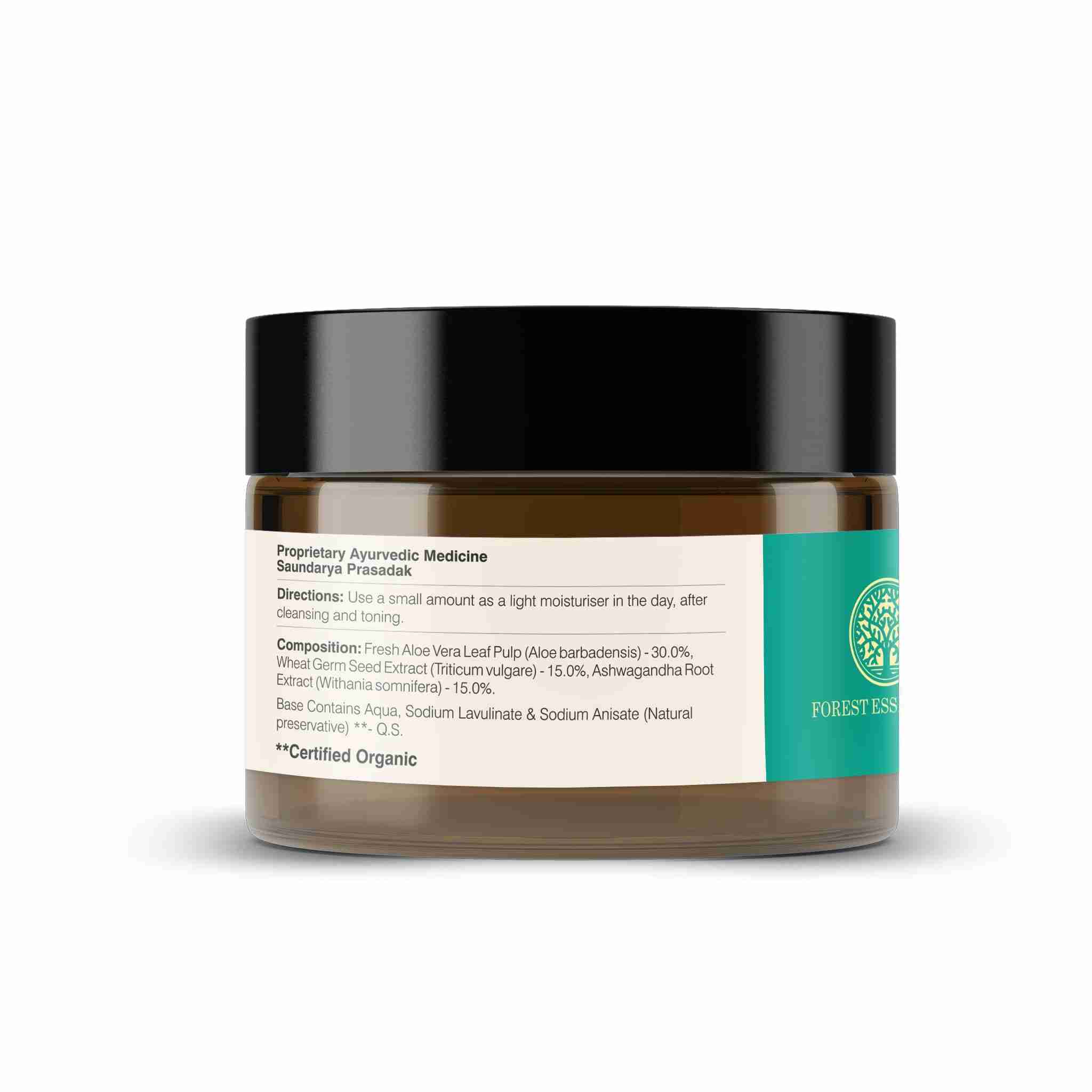 Light Hydrating Facial Gel Moisturiser • Pure Aloe Vera