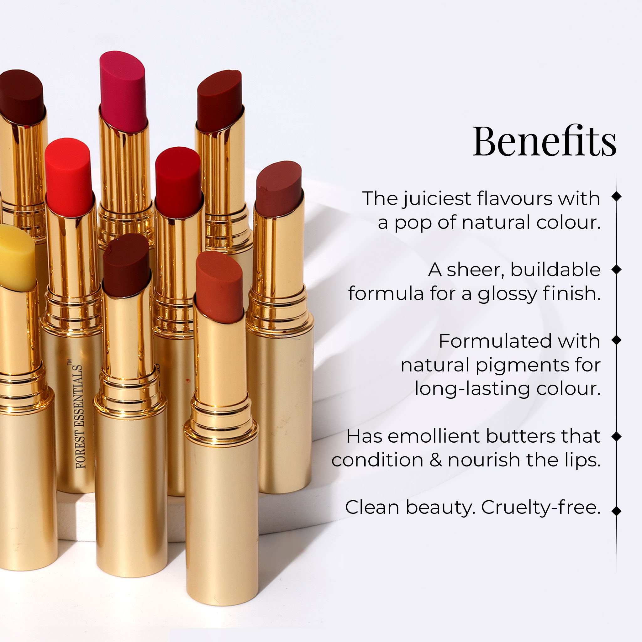 Hydrating Natural Tinted Lip Serum Balm • Madhu Rasa Gulab Jal