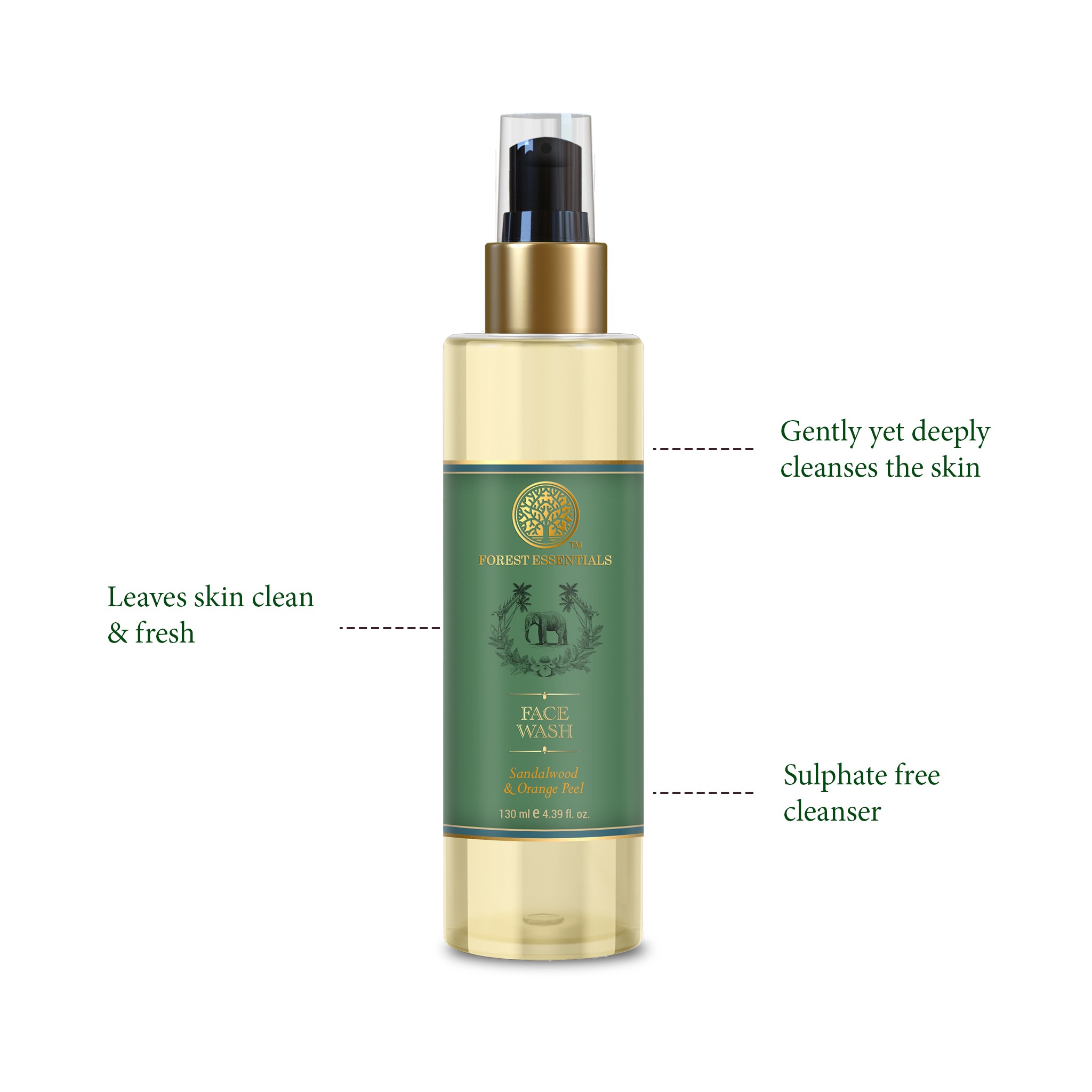 Hydrating Facial Cleanser • Sandalwood & Orange Peel