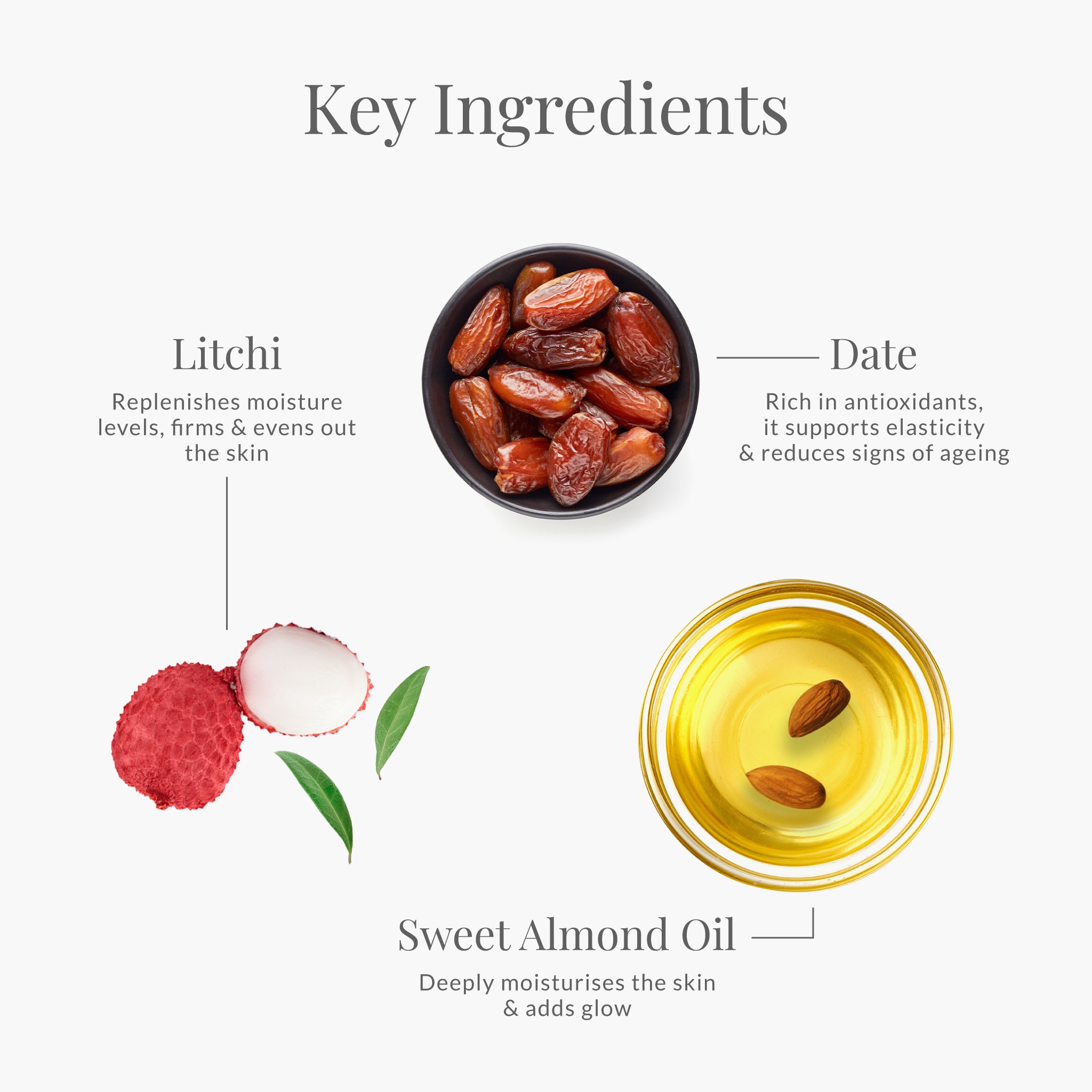 Night Cream Eternal Youth Date & Litchi Anti Ageing Moisturiser • 15g