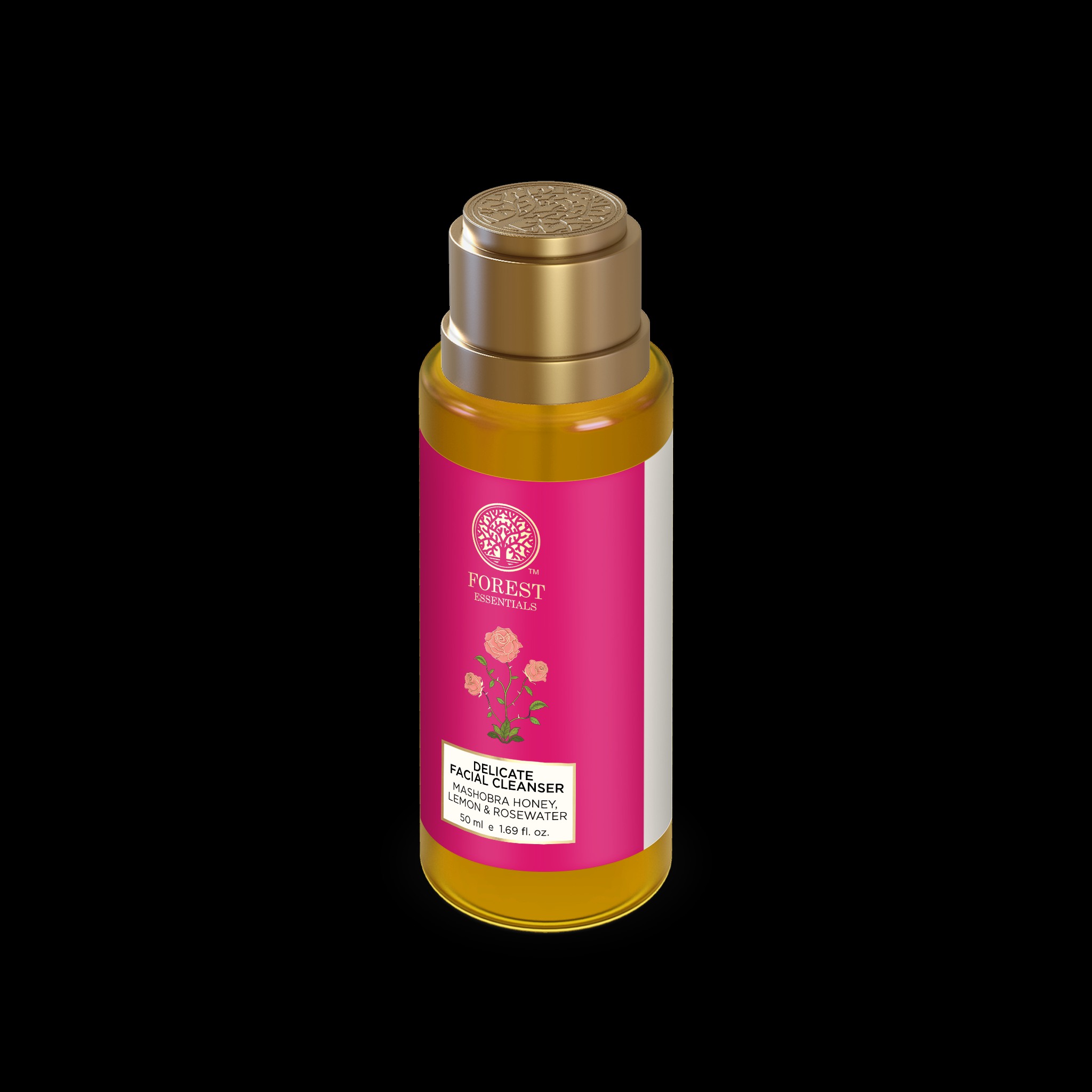 Delicate Facial Cleanser With Honey, Lemon & Rosewater • 50ml
