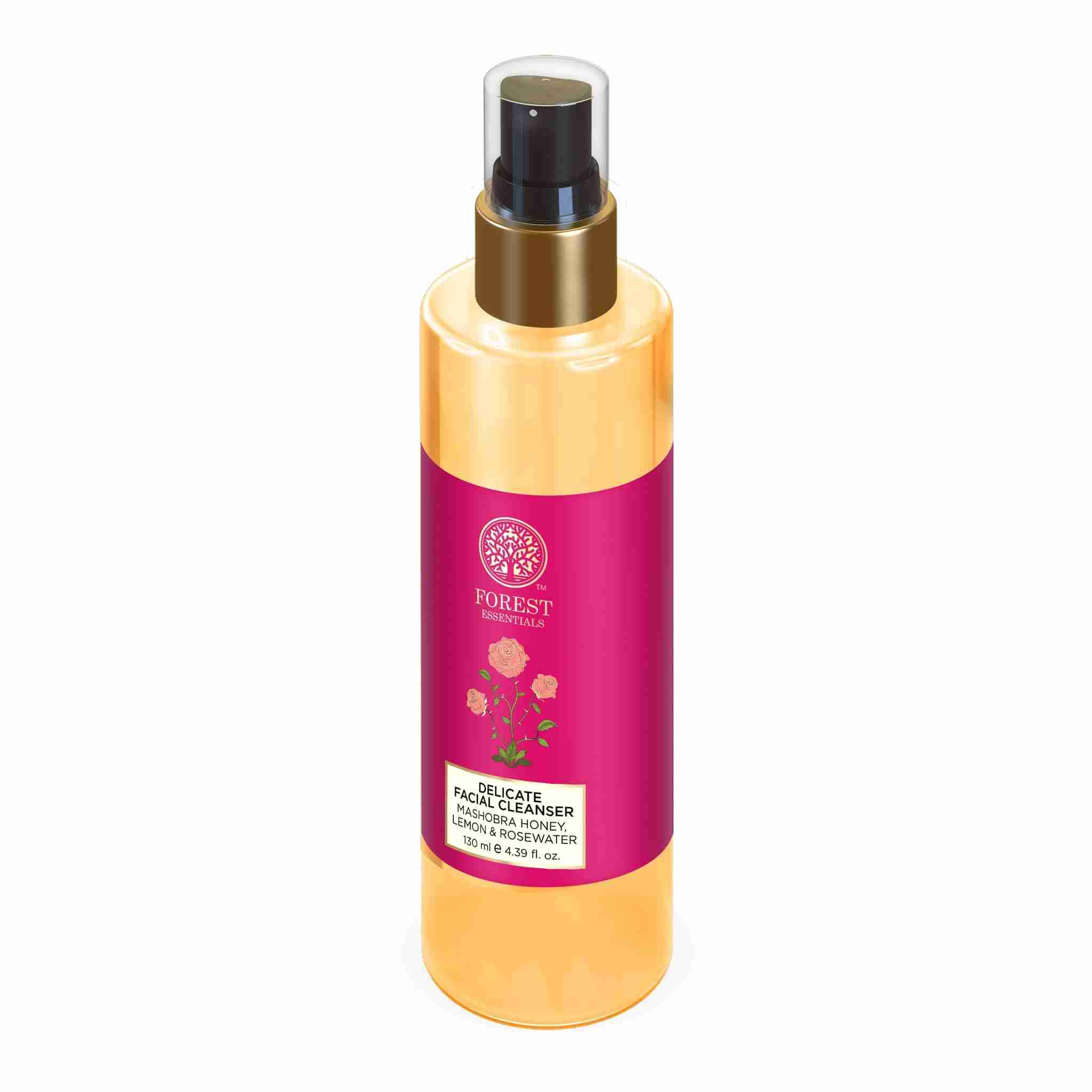 Delicate Facial Cleanser Honey, Lemon & Rosewater • 130ml