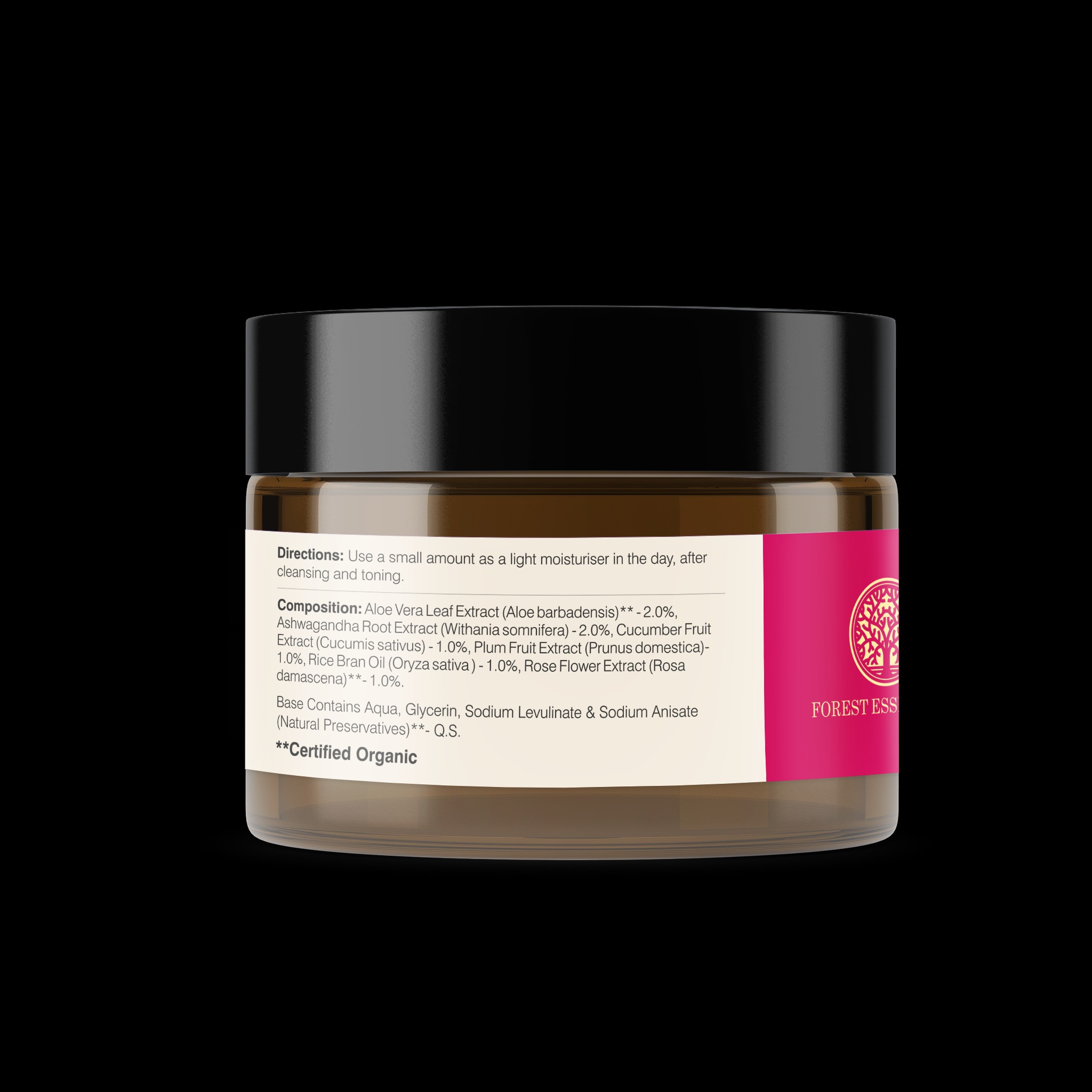 Light Hydrating Facial Gel Moisturiser • Pure Rosewater