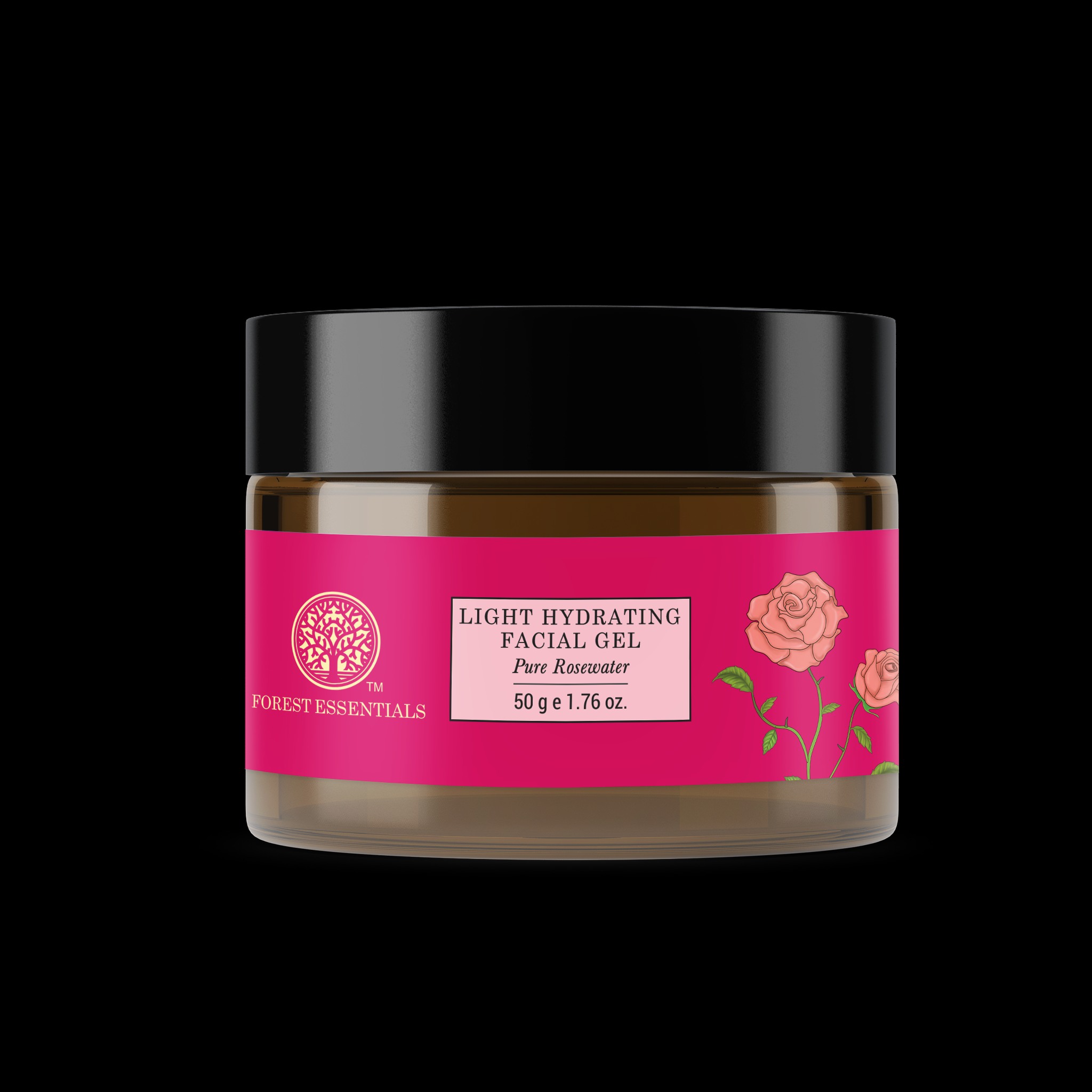 Light Hydrating Facial Gel Moisturiser • Pure Rosewater