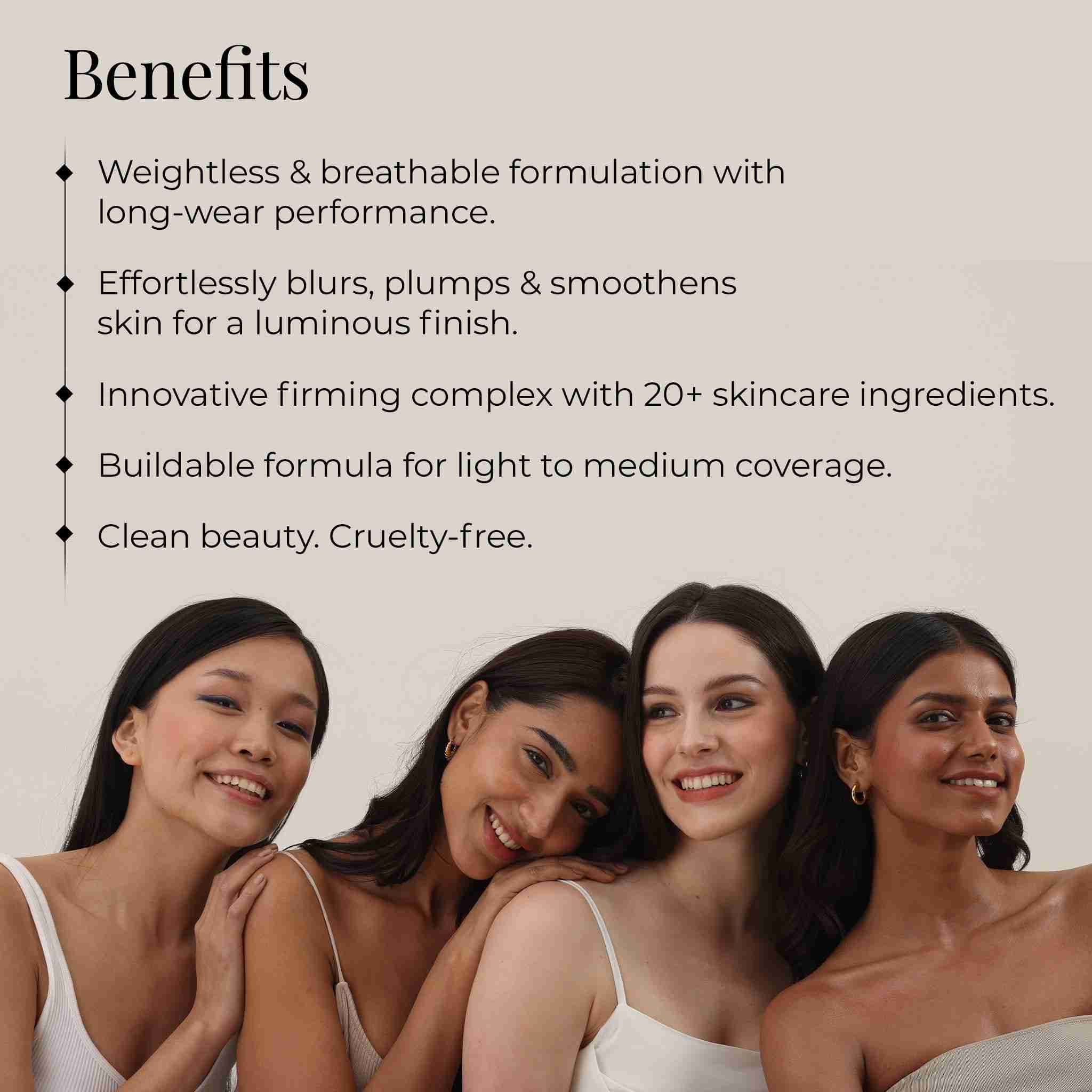 Natural Foundation Som Rasa Silk Skin Tint • Chandan