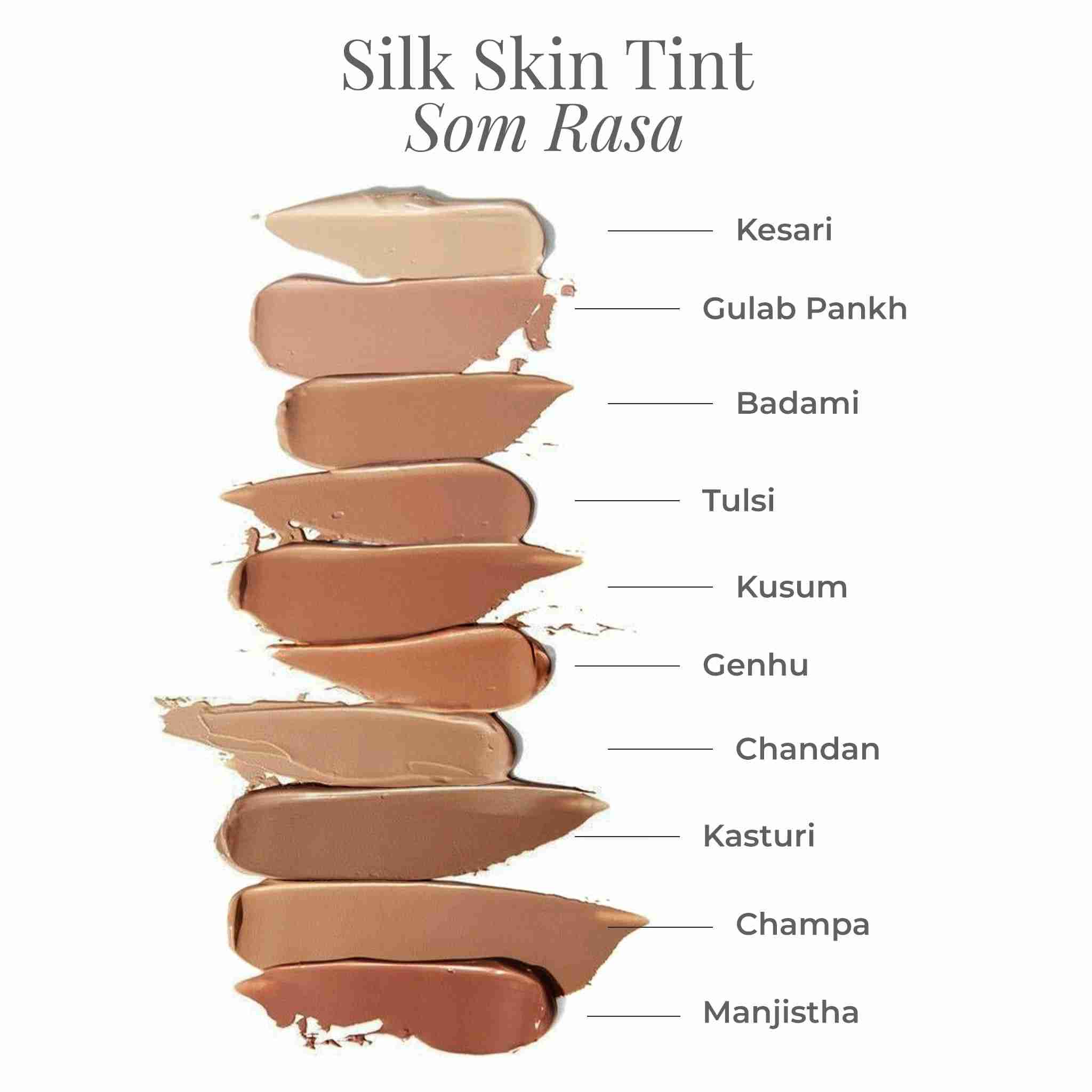 Natural Foundation Som Rasa Silk Skin Tint • Chandan