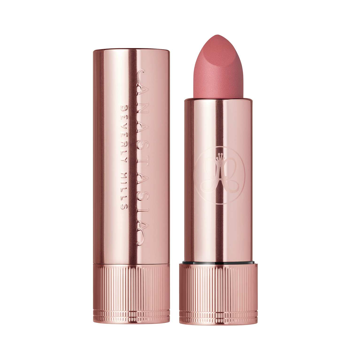 Matte & Satin Velvet Lipstick • Hush Rose