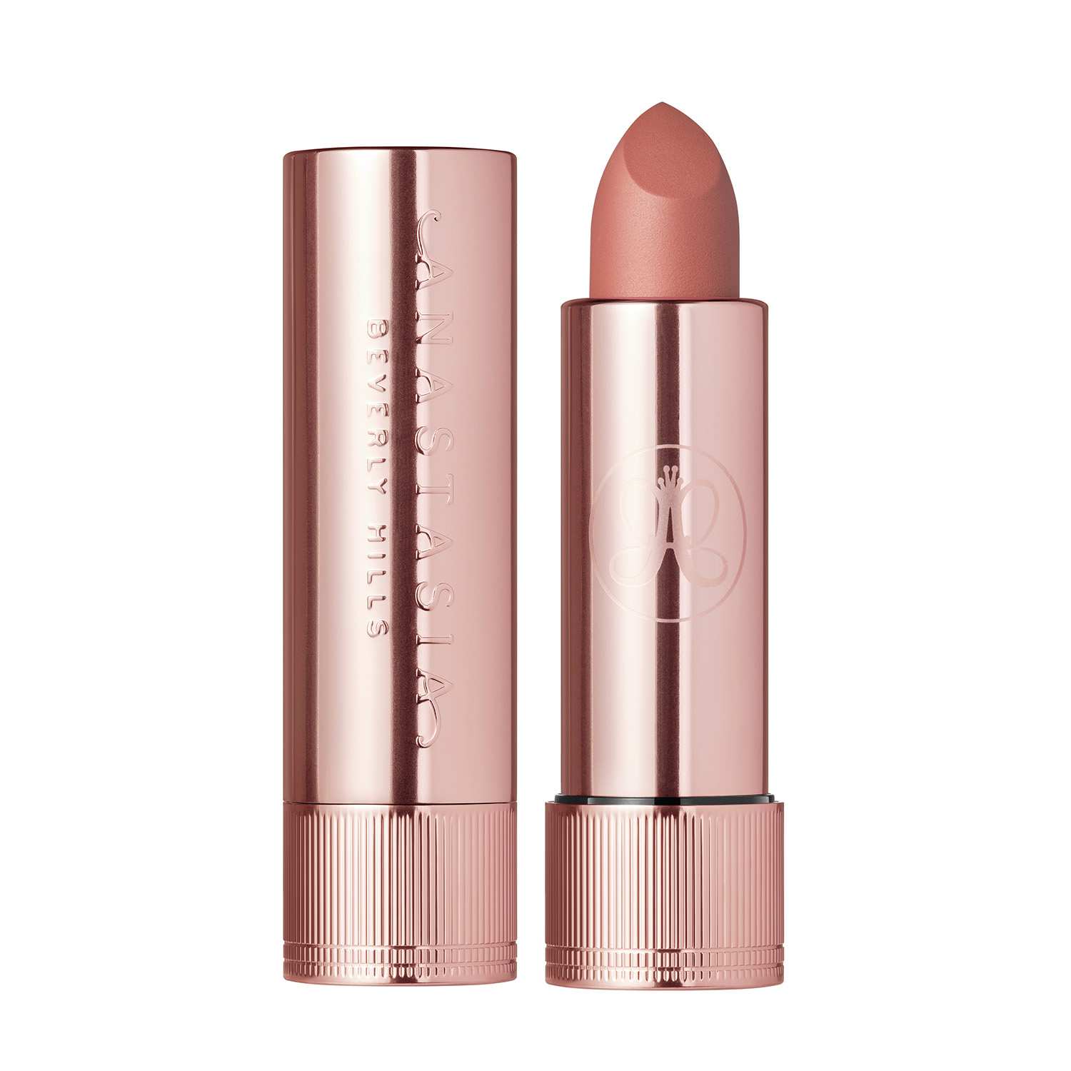 Matte & Satin Velvet Lipstick • Blush Brown