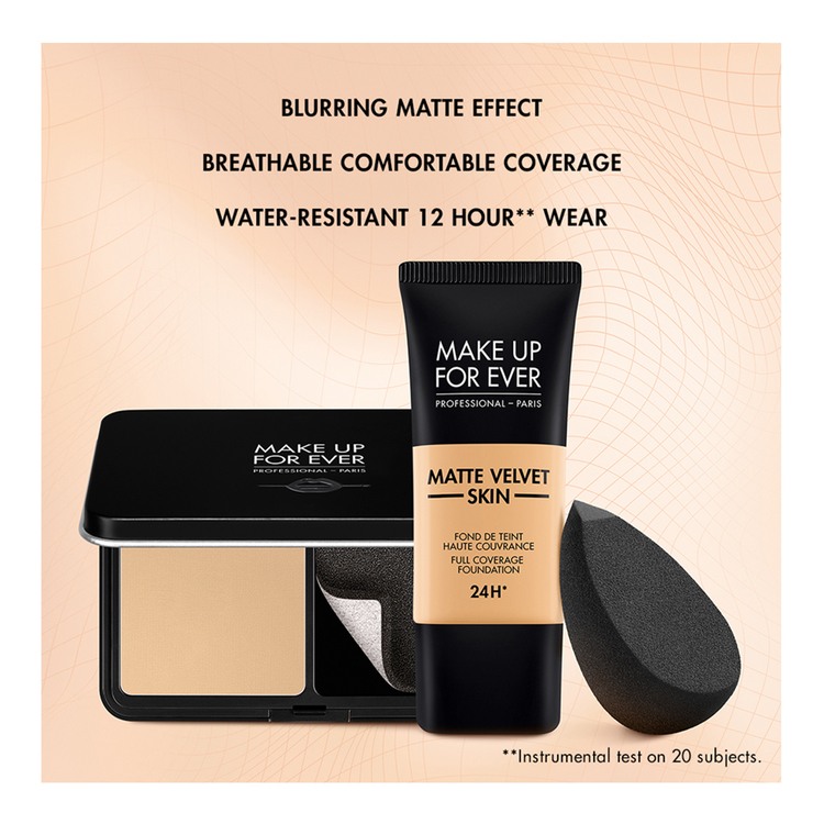 Matte Velvet Skin Blurring Powder Foundation • Y335 Dark Sand