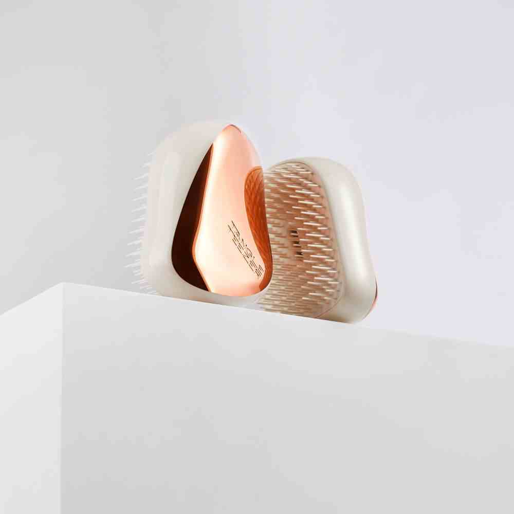 Compact Styler Detangling Hairbrush • Rose Gold/Ivory