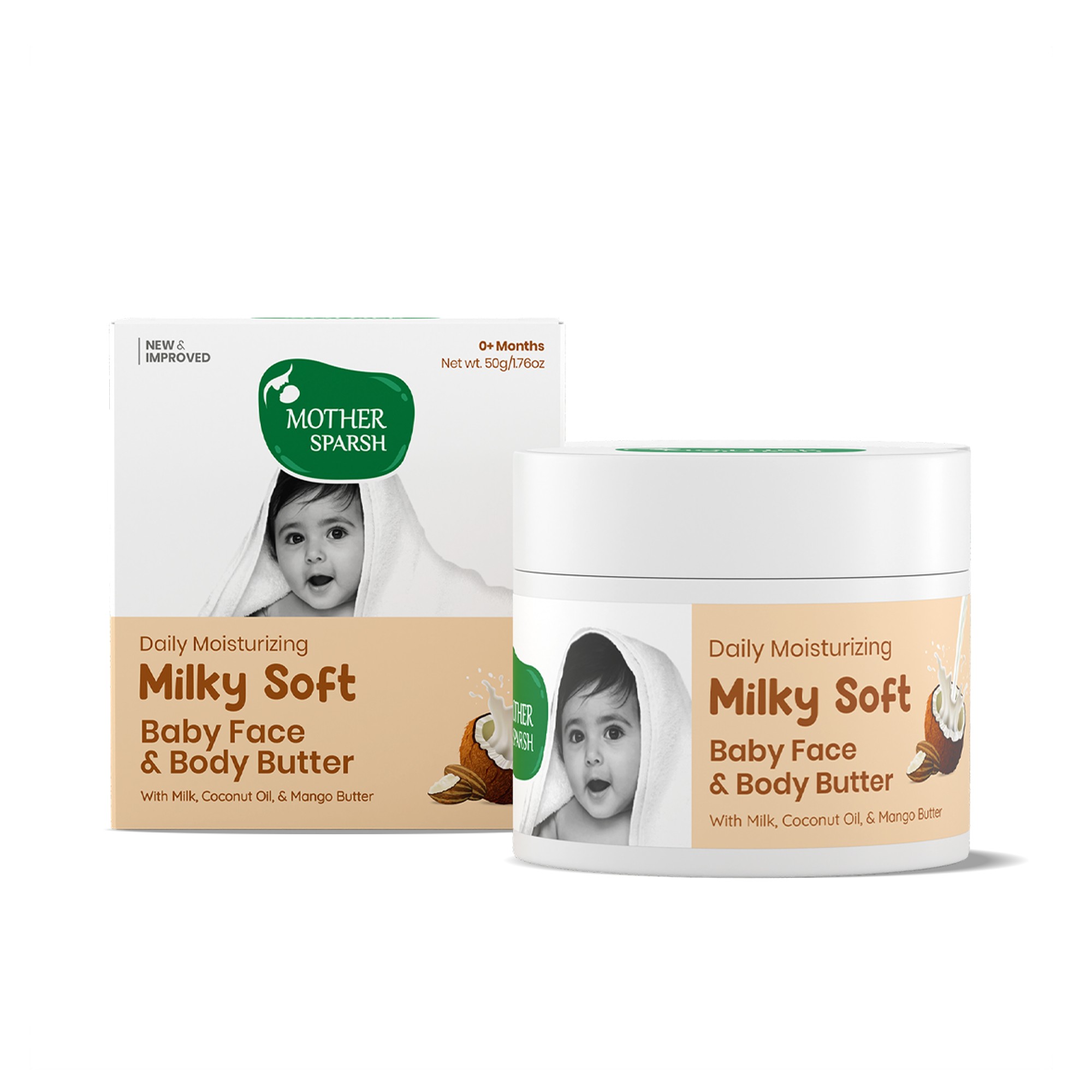 Mother Sparsh Daily Moisturizing Milky Soft Baby Face
