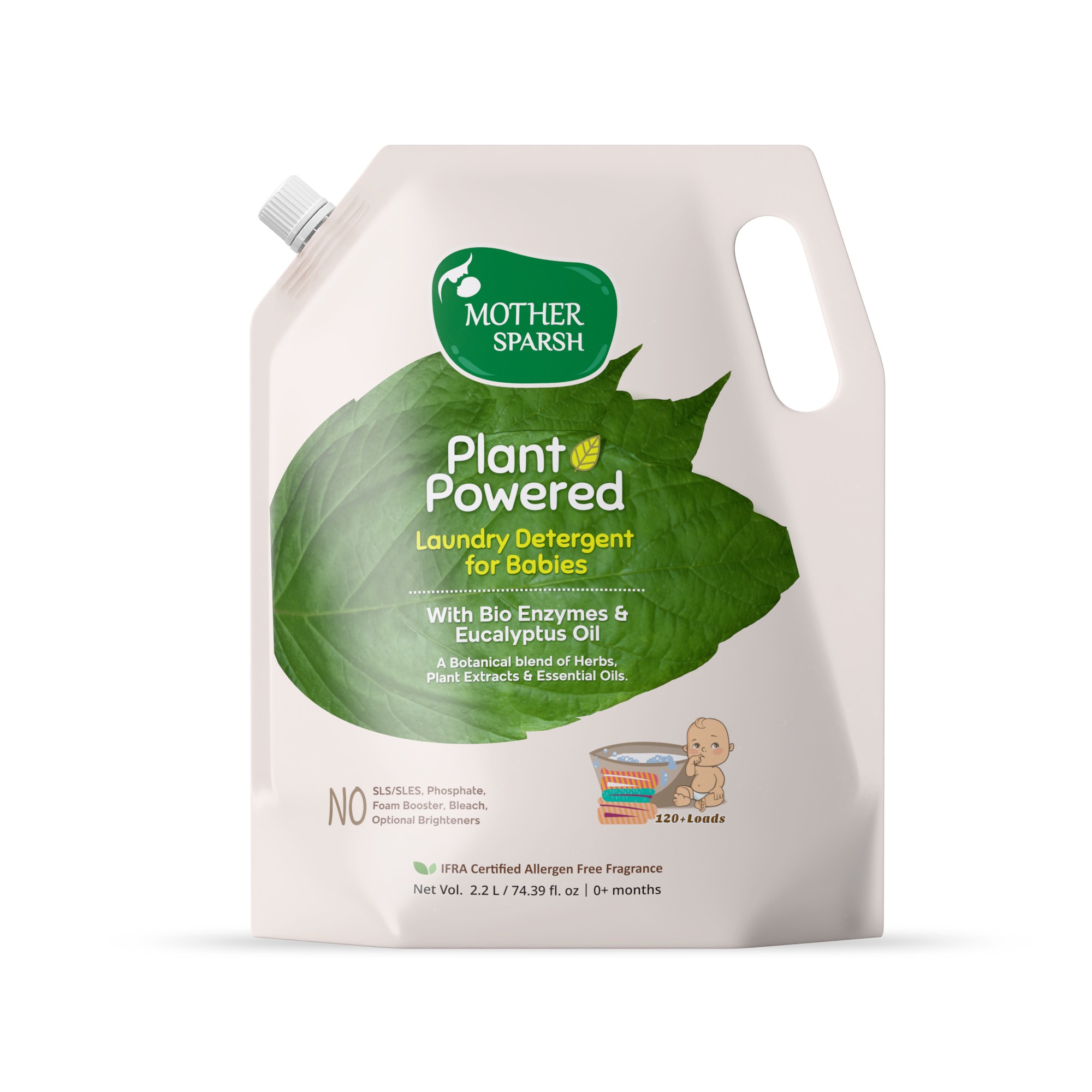 Mother Sparsh Plant Powered Laundry Detergent Refill P