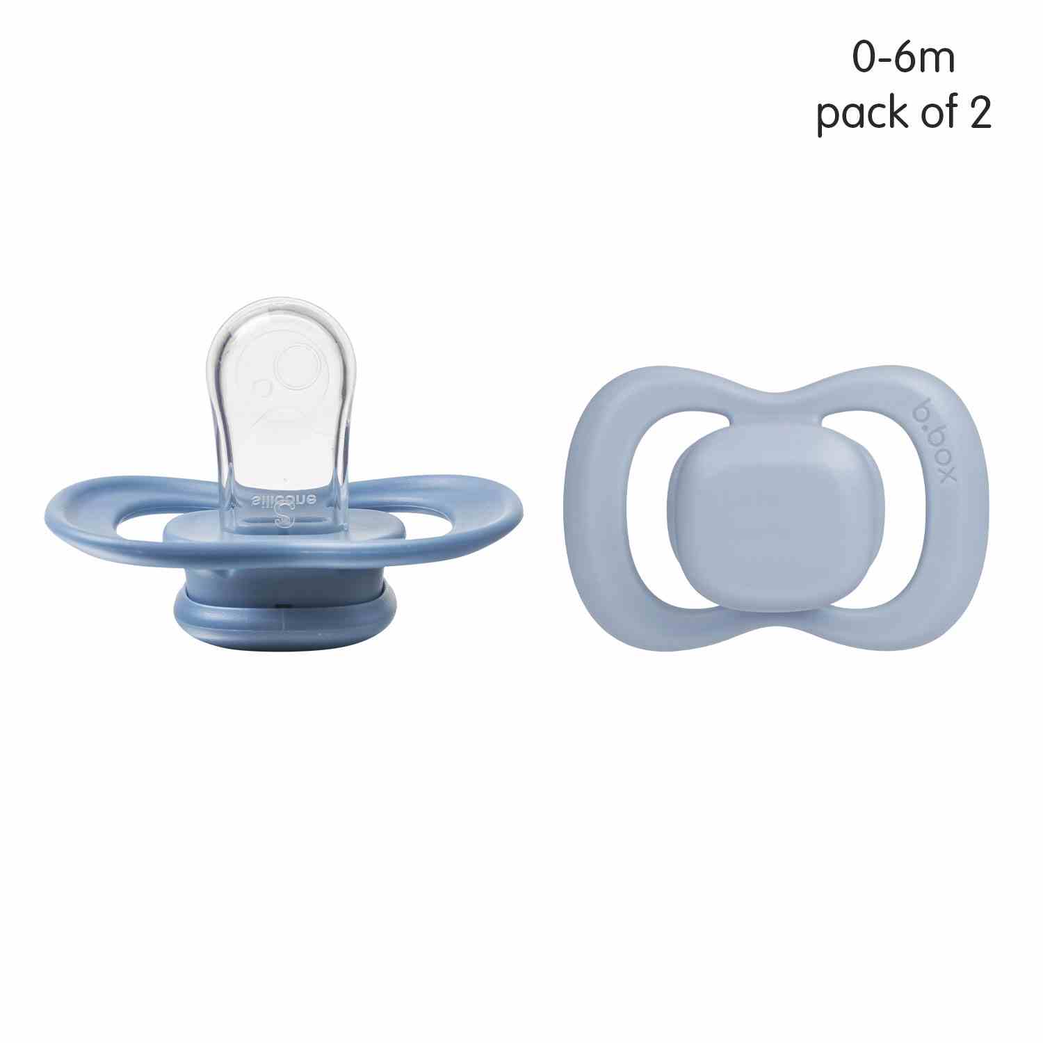 b.box Pacifier Twin Size 1 - ocean sky