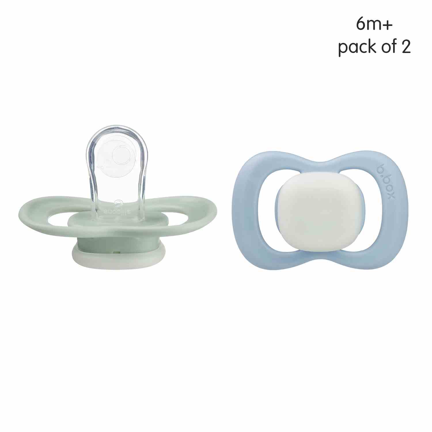 b.box Pacifier GLOW Twin Size 2 - sky sag