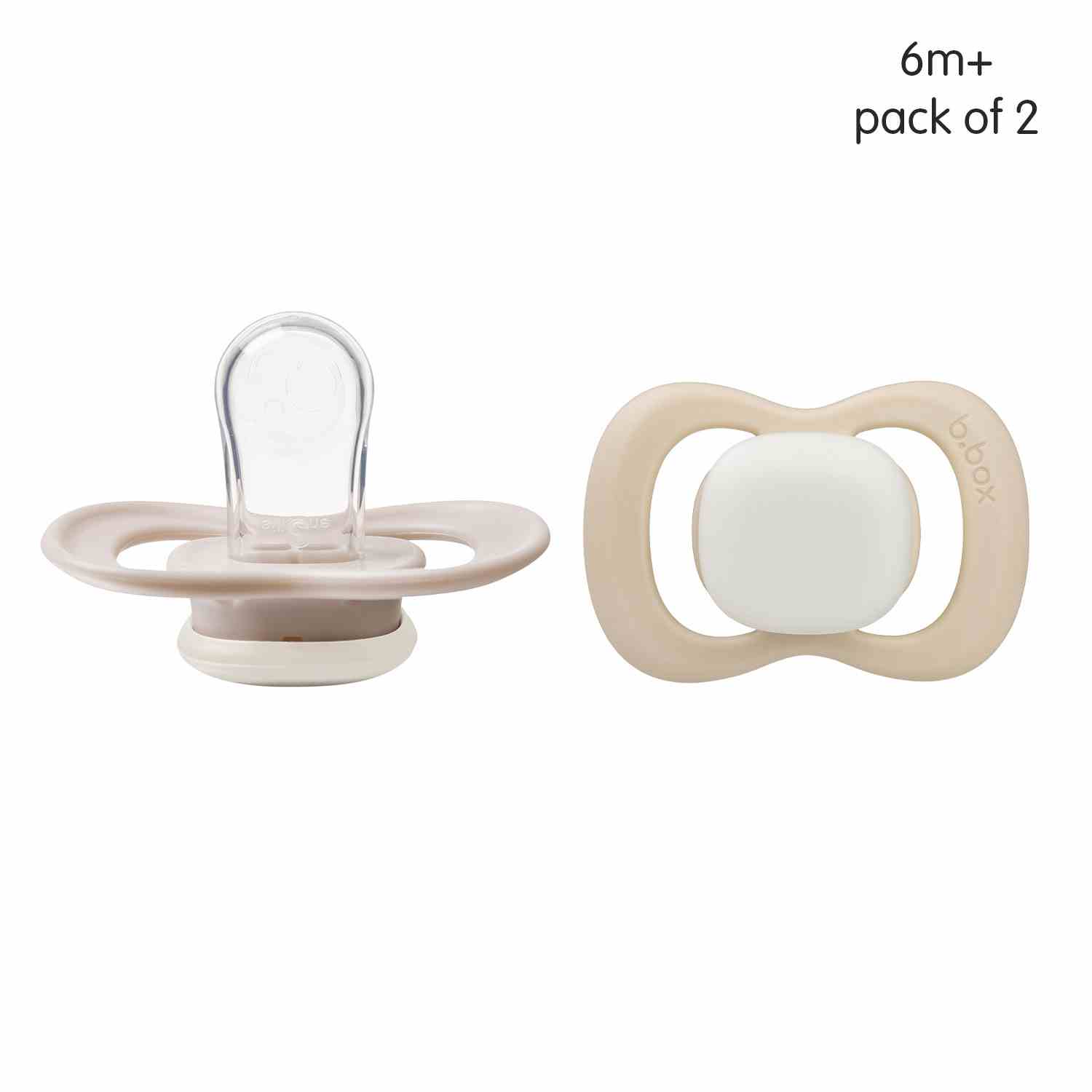 b.box Pacifier GLOW Twin Size 2 - blush l