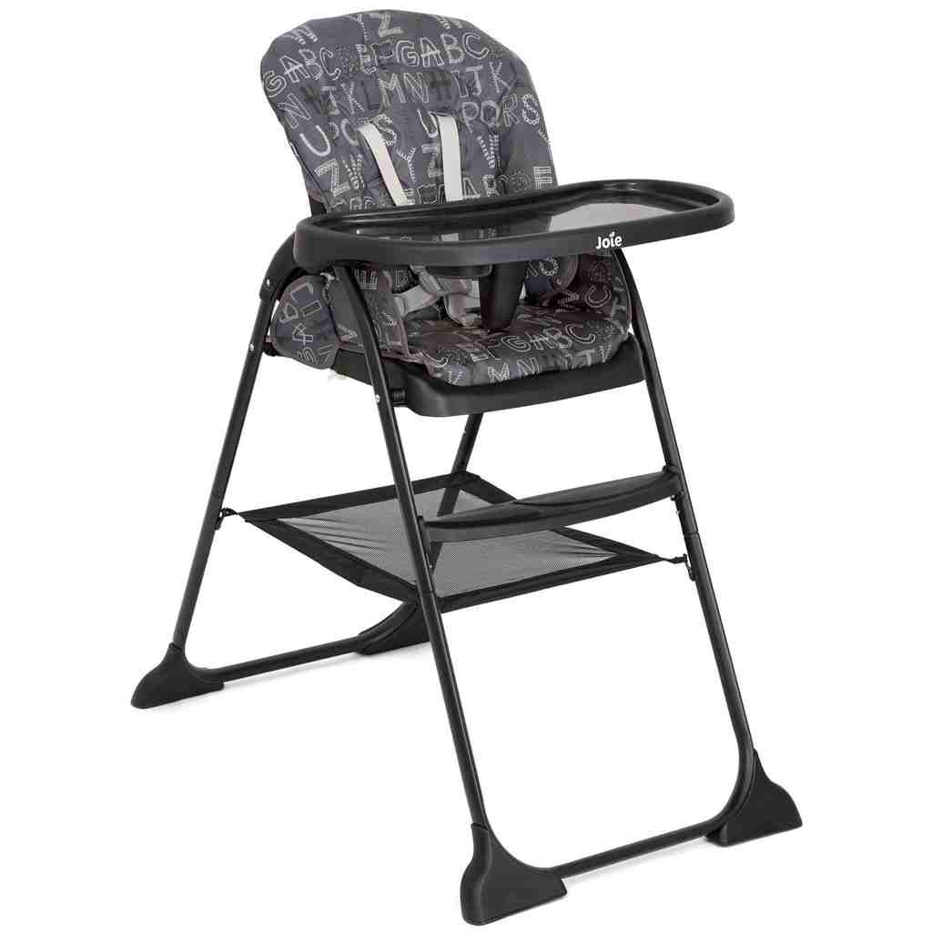 JOIE High Chair Mimzy Snacker ABC Charcoal 6M to 15 kg