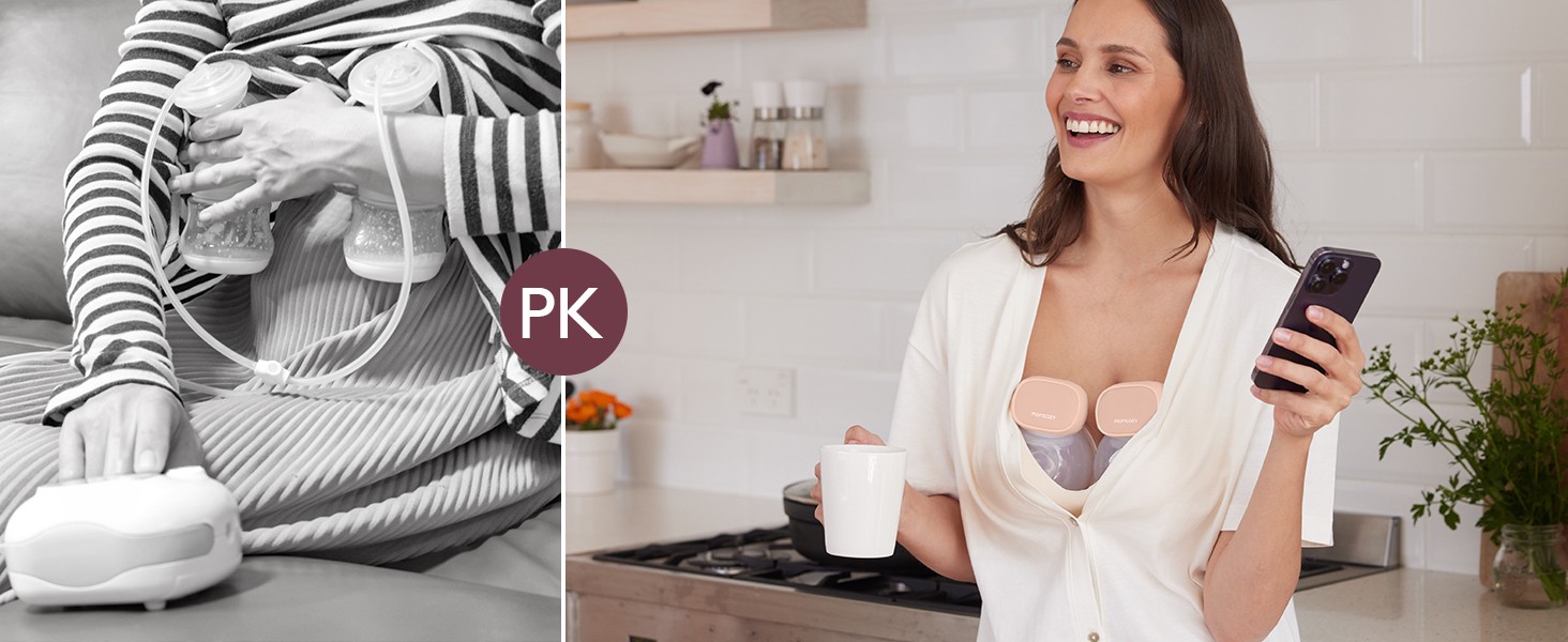 Momcozy Breast Pump S9 Double - Pink