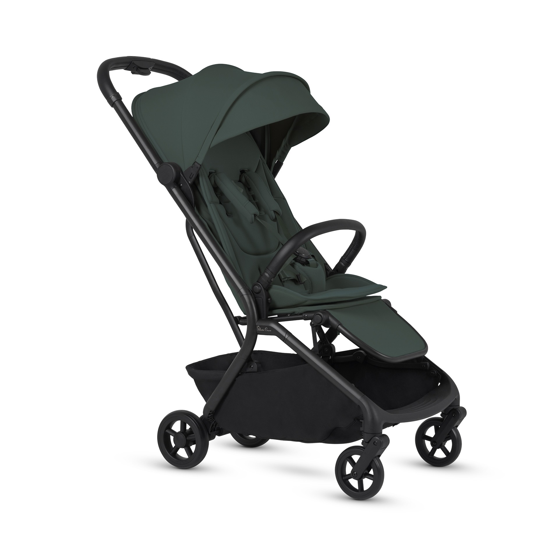 Silver Cross Nia World's Only Aircraft Cabin Approved Stroller in Both Seat & Carrycot Mode|Flat Recline|One Hand Fold|Lightweight & Travel Friendly|Self Standing|0 to 4Y|Upto 22 Kg-Conifer