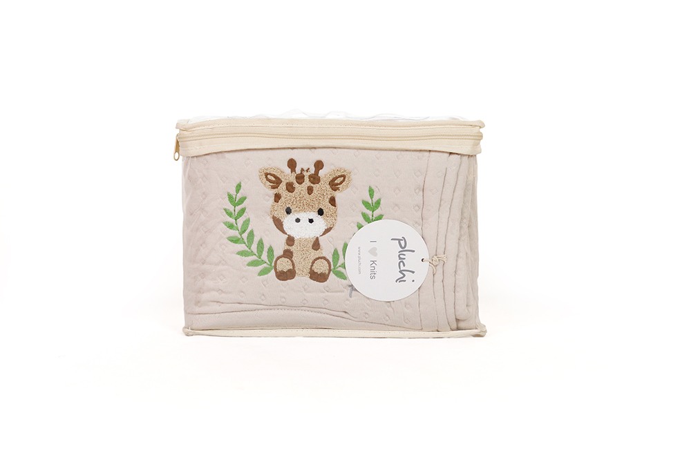 Giraffe Quilted Blanket