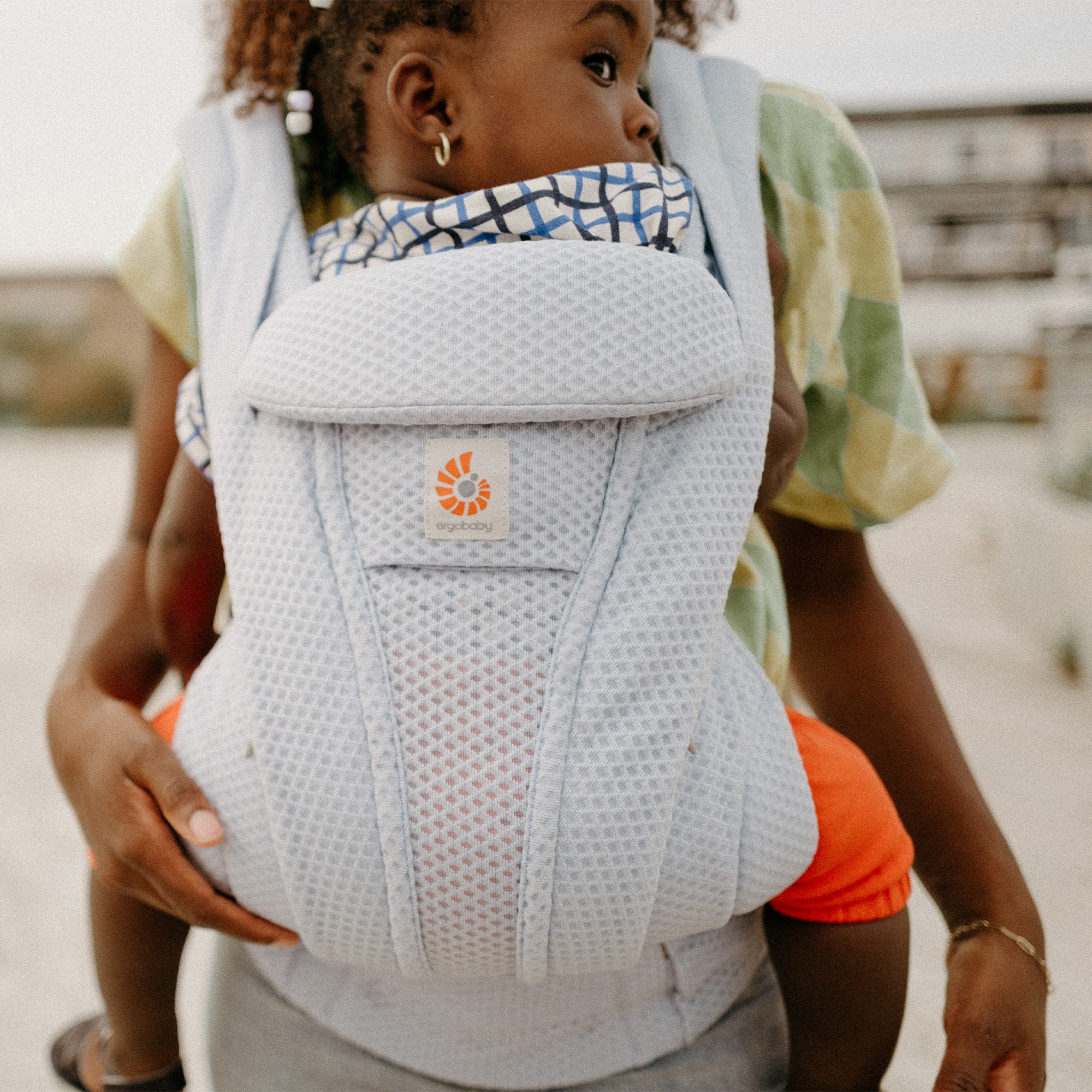 Ergobaby Omni Deluxe Mesh - Serene Blue