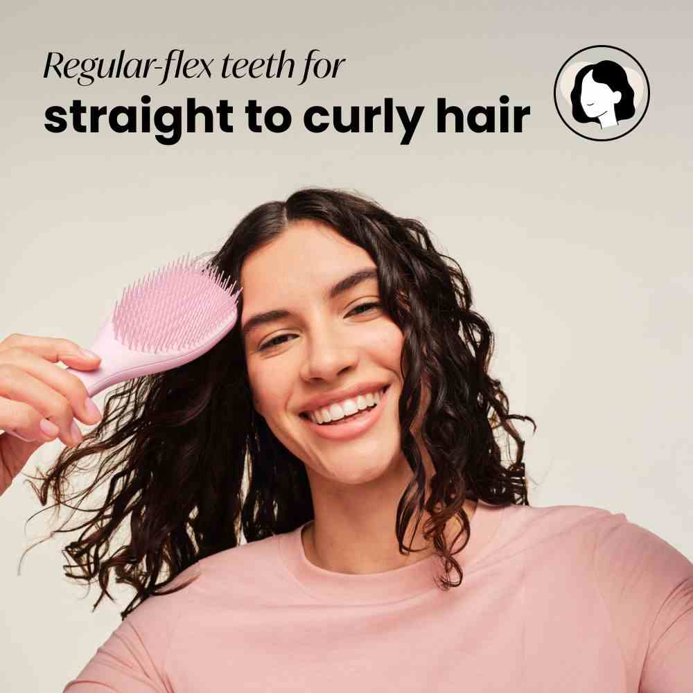 The Ultimate Detangler Regular Hairbrush • Millennial Pink