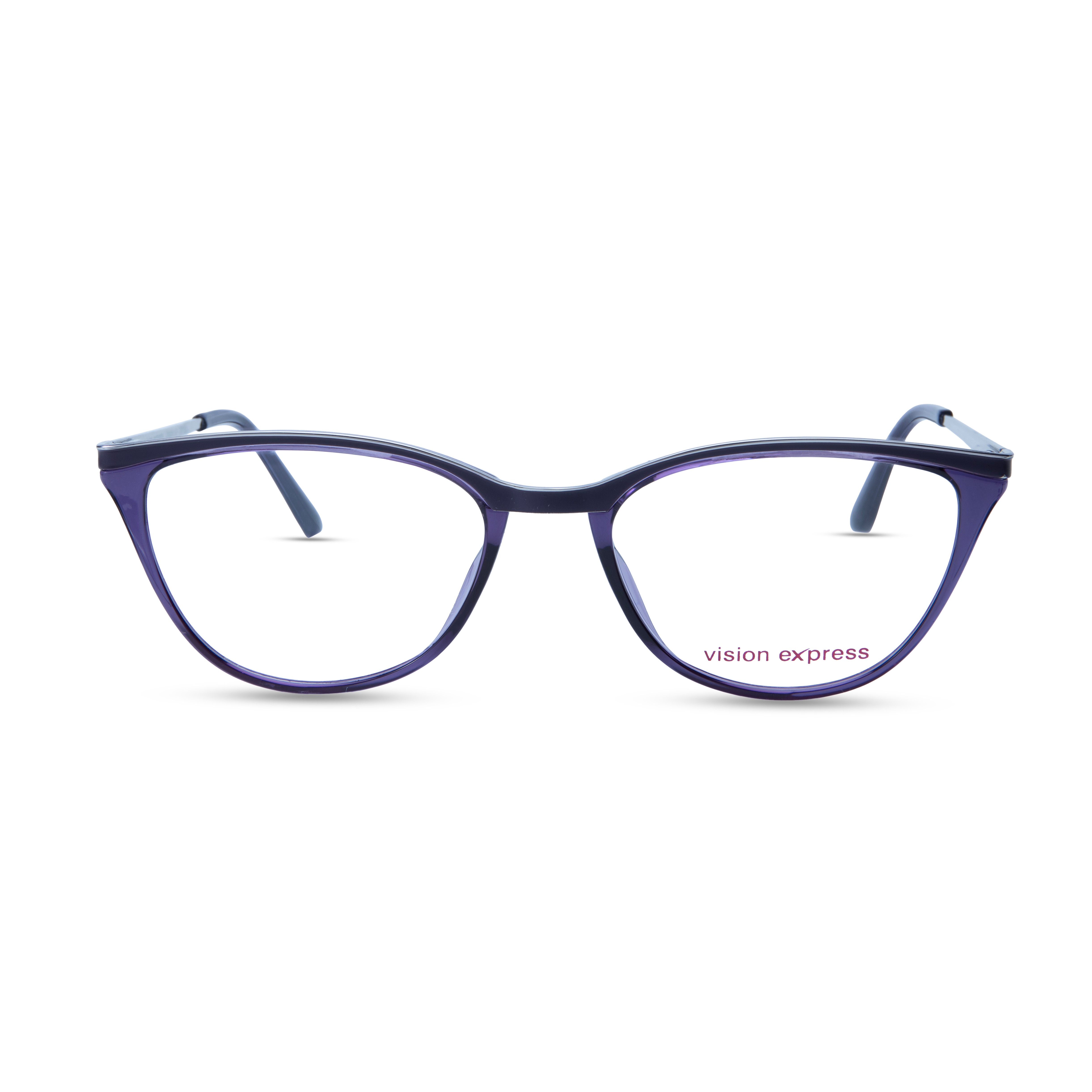 Grey Cat Eye Frame for Women +VIBE