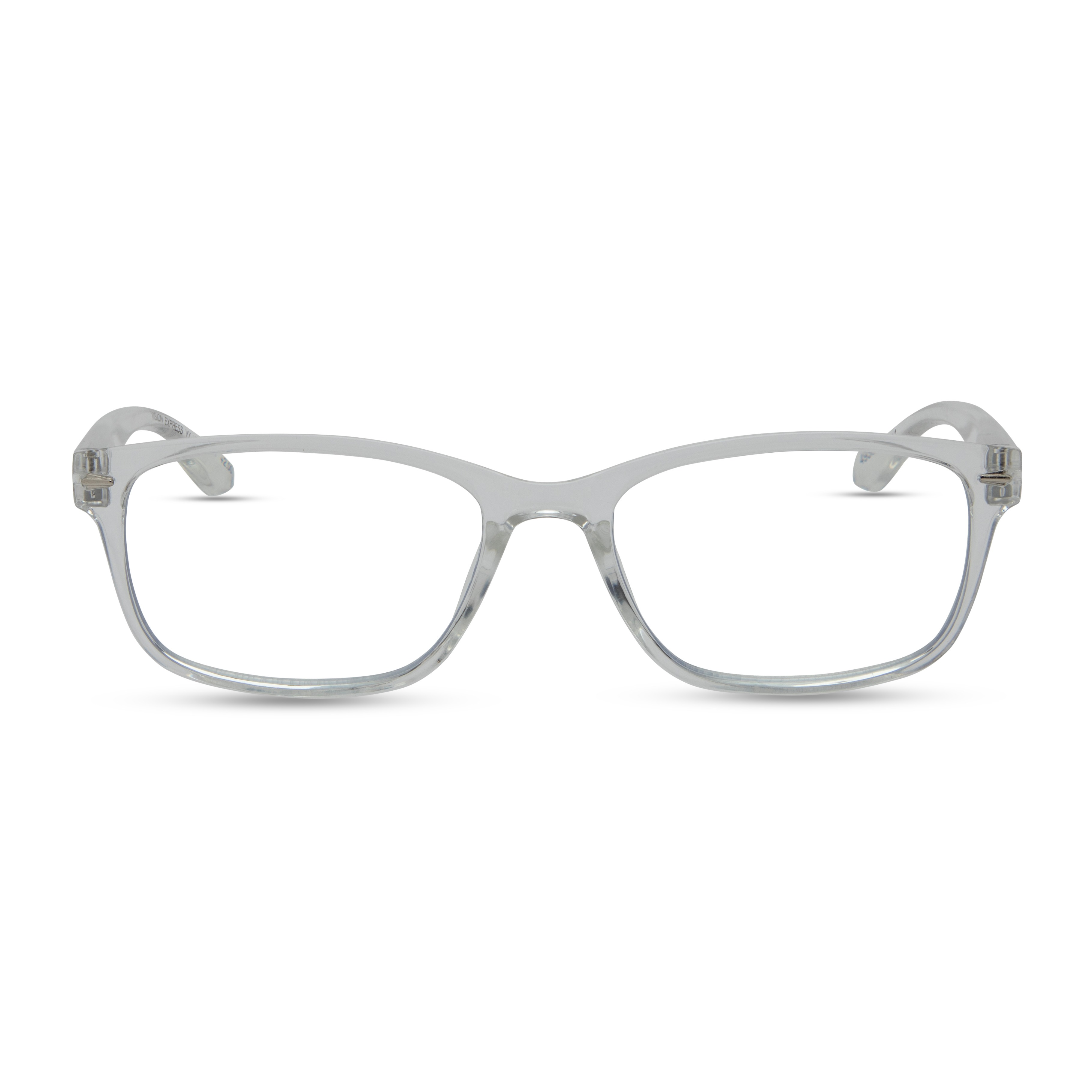 Transparent Rectangle Reading Glasses for Unisex