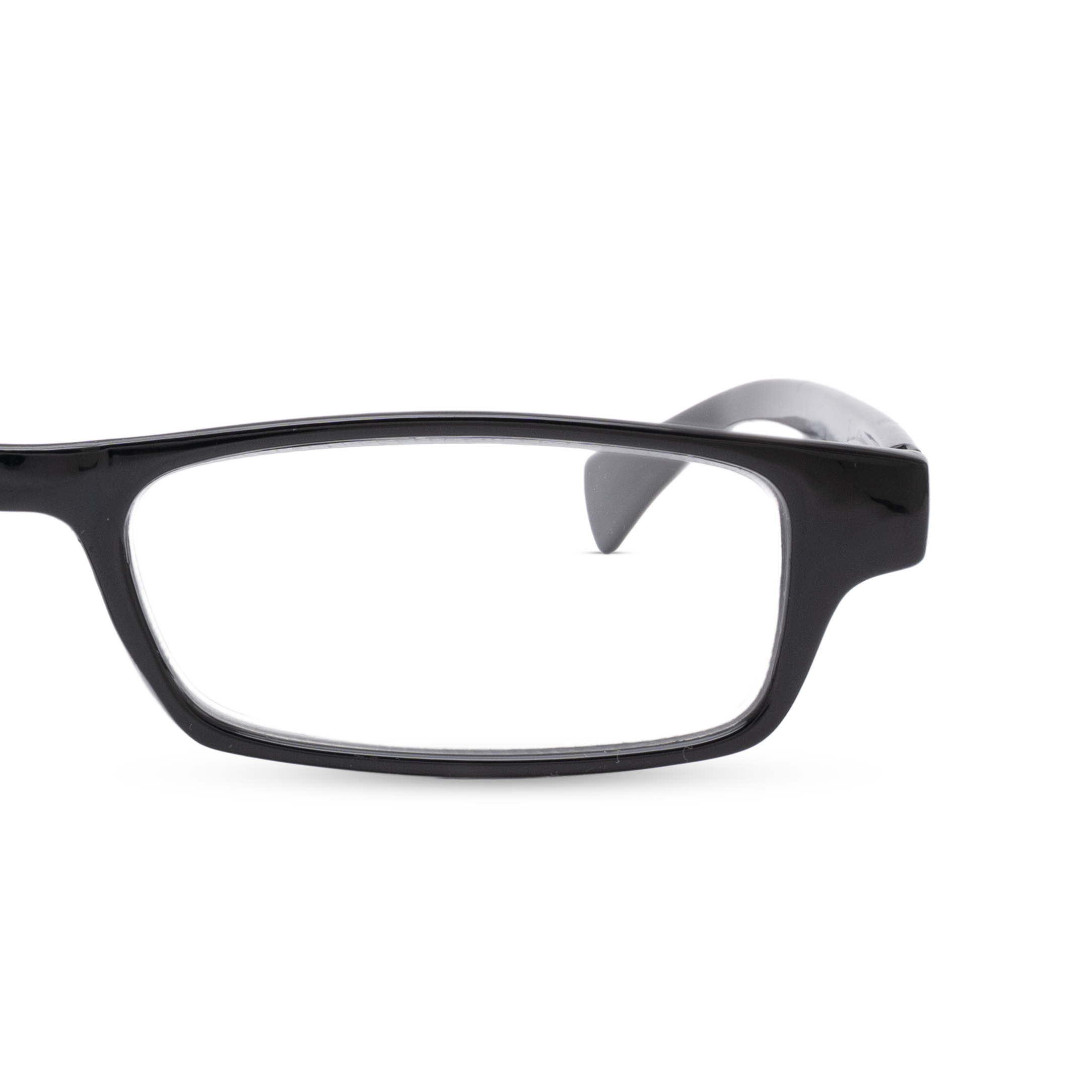 Black Rectangle Reading Glasses for Unisex