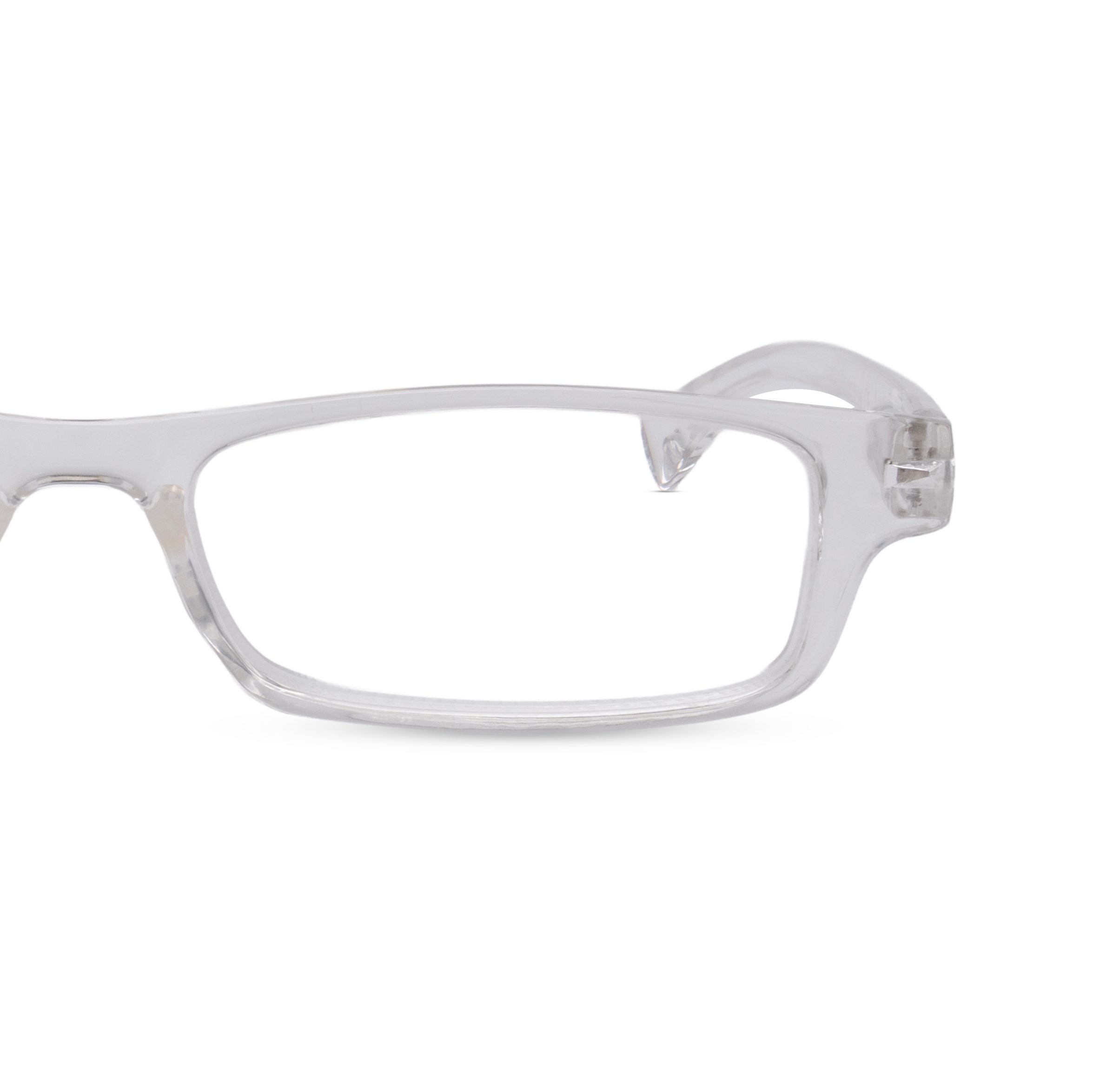 Transparent Rectangle Reading Glasses for Unisex