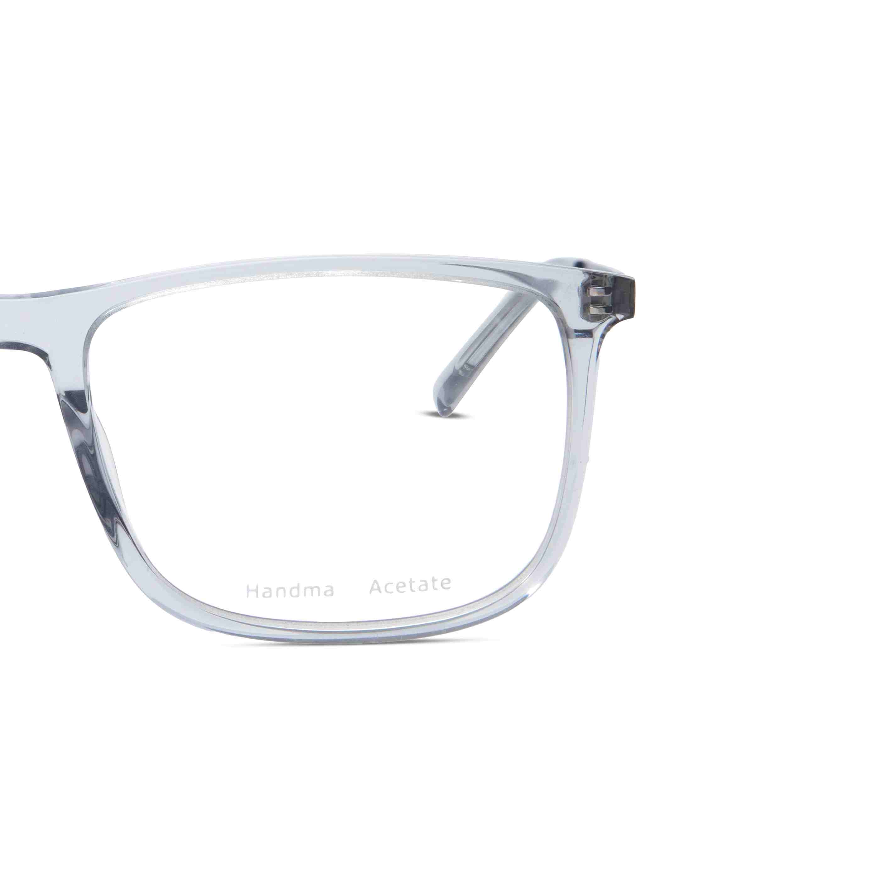 Grey Rectangle Frame for Men +VIBE