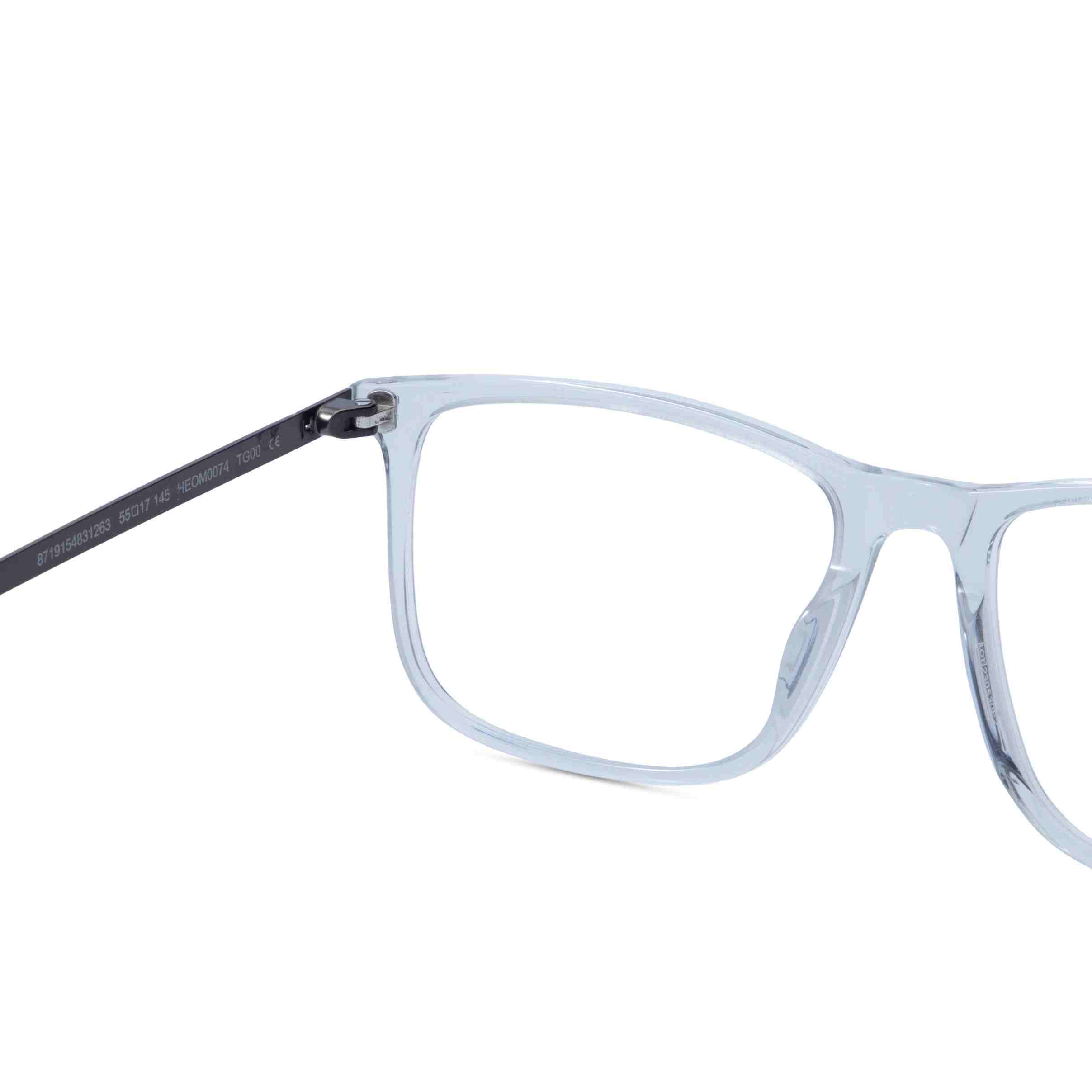 Grey Rectangle Frame for Men +VIBE