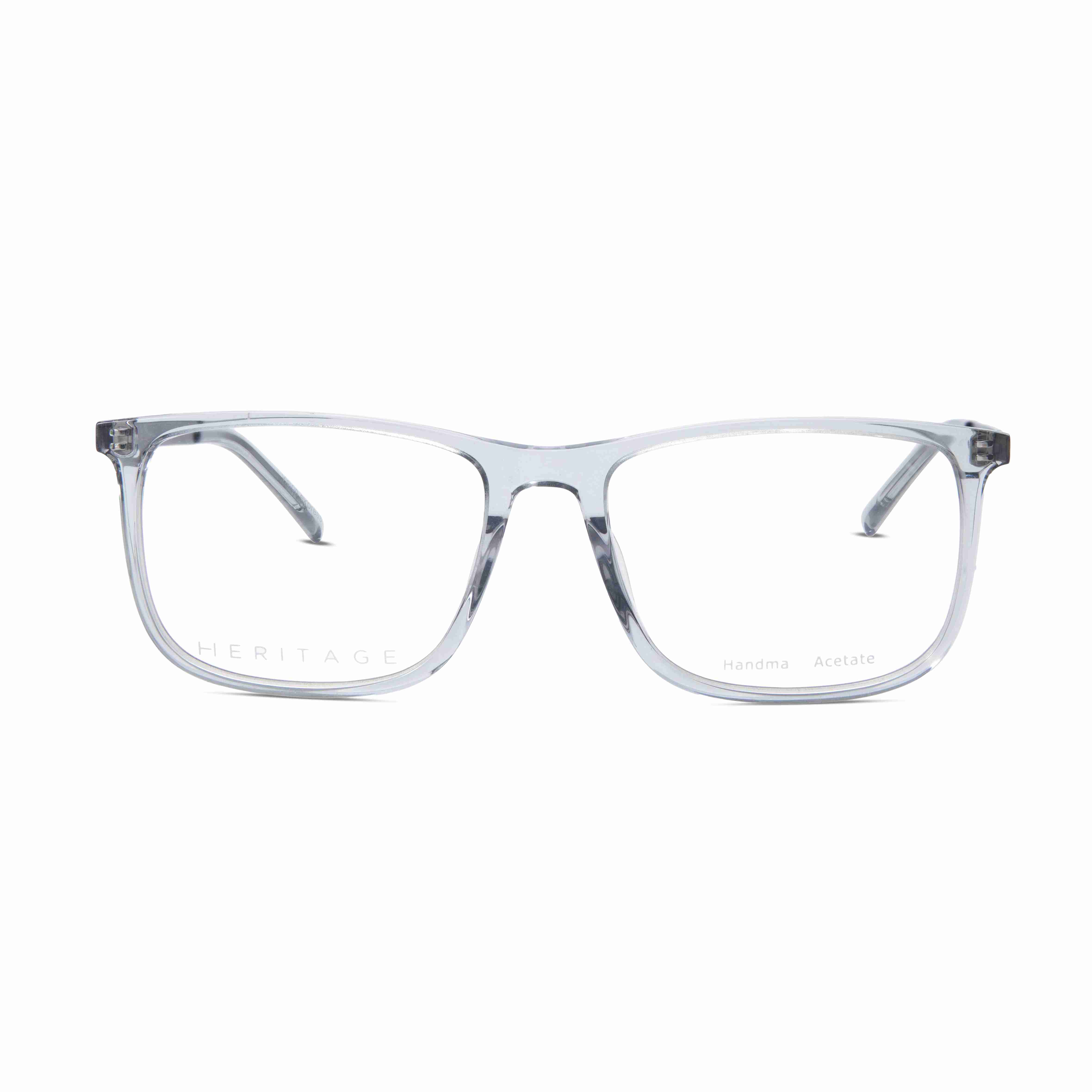 Grey Rectangle Frame for Men +VIBE