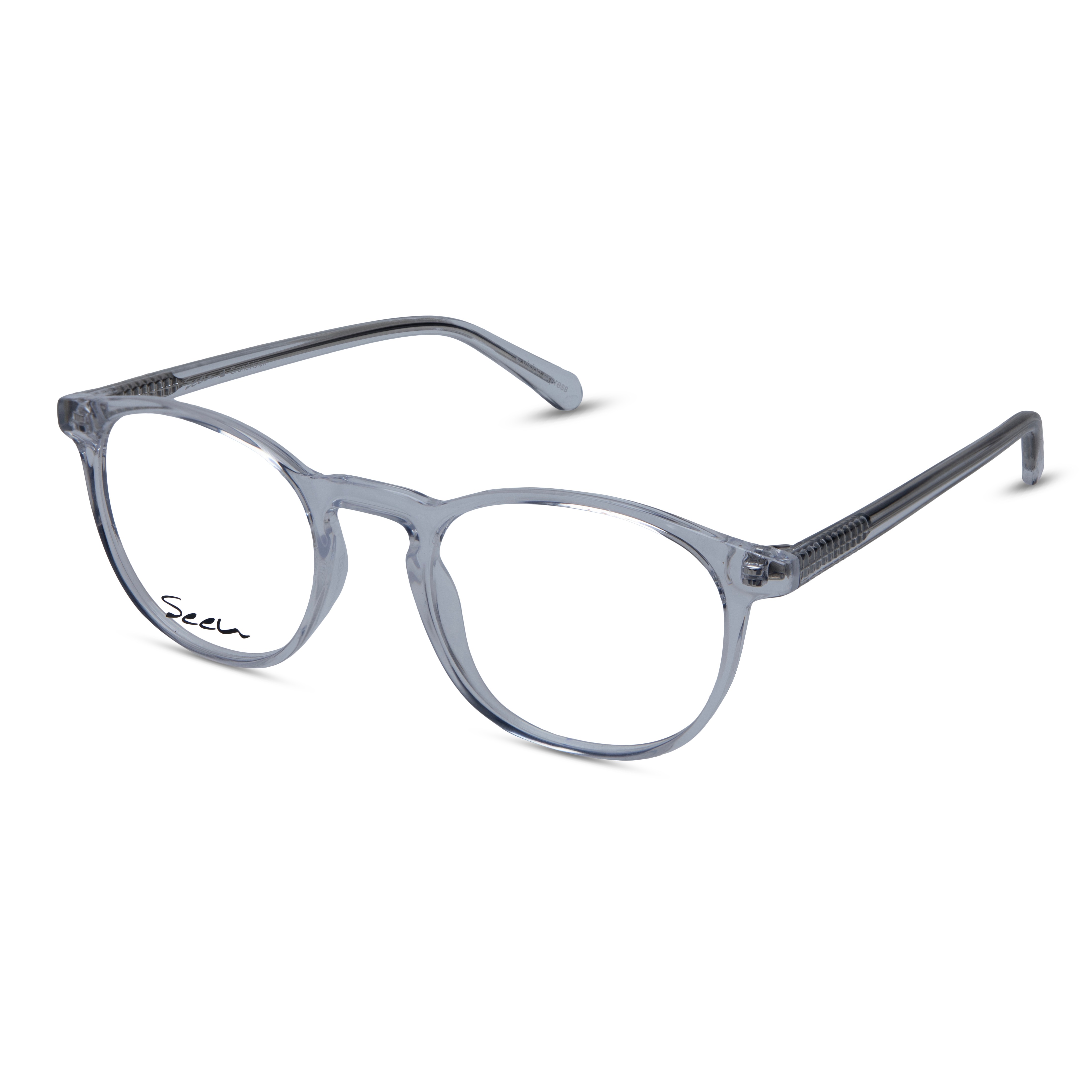 Transparent Round Frame for Men