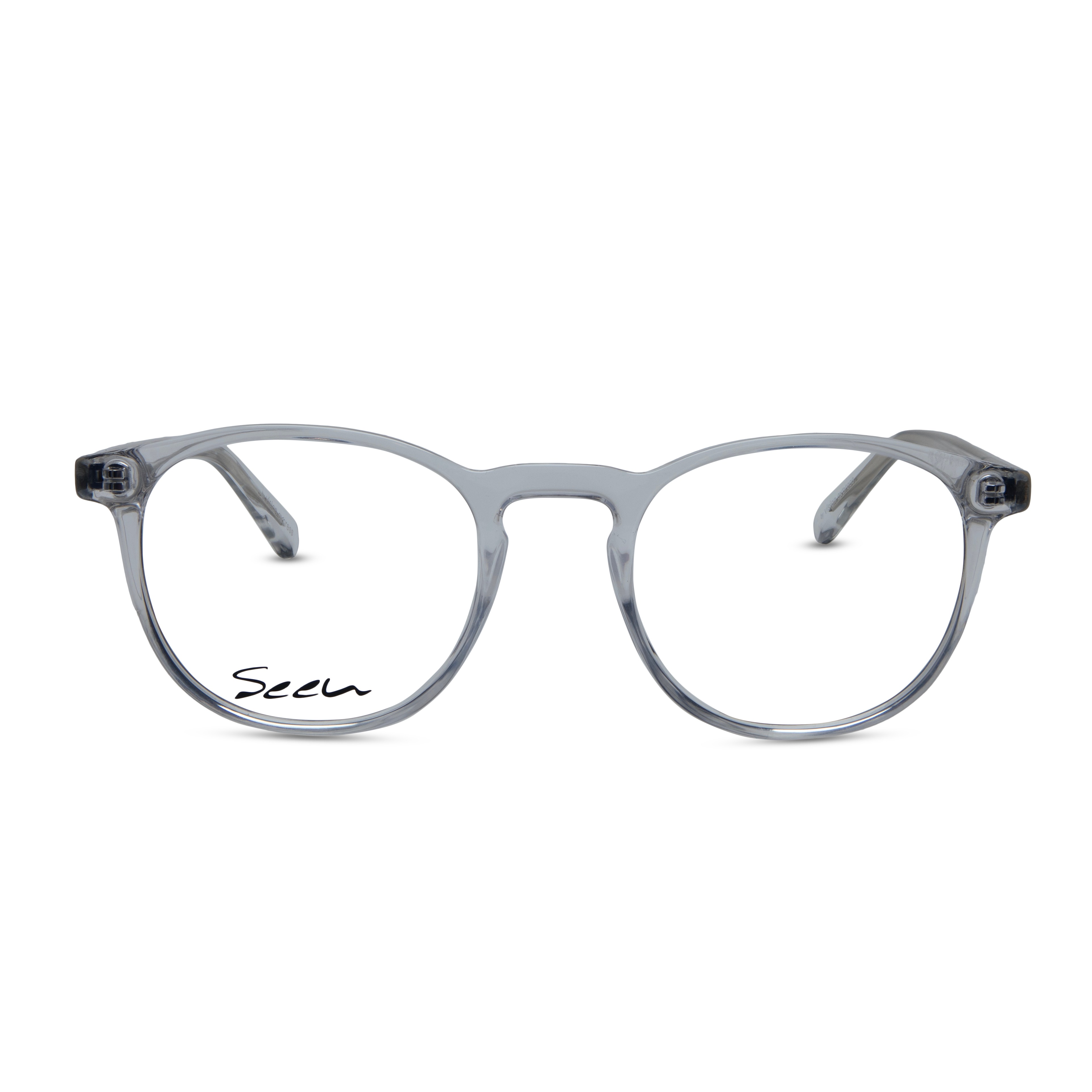 Transparent Round Frame for Men