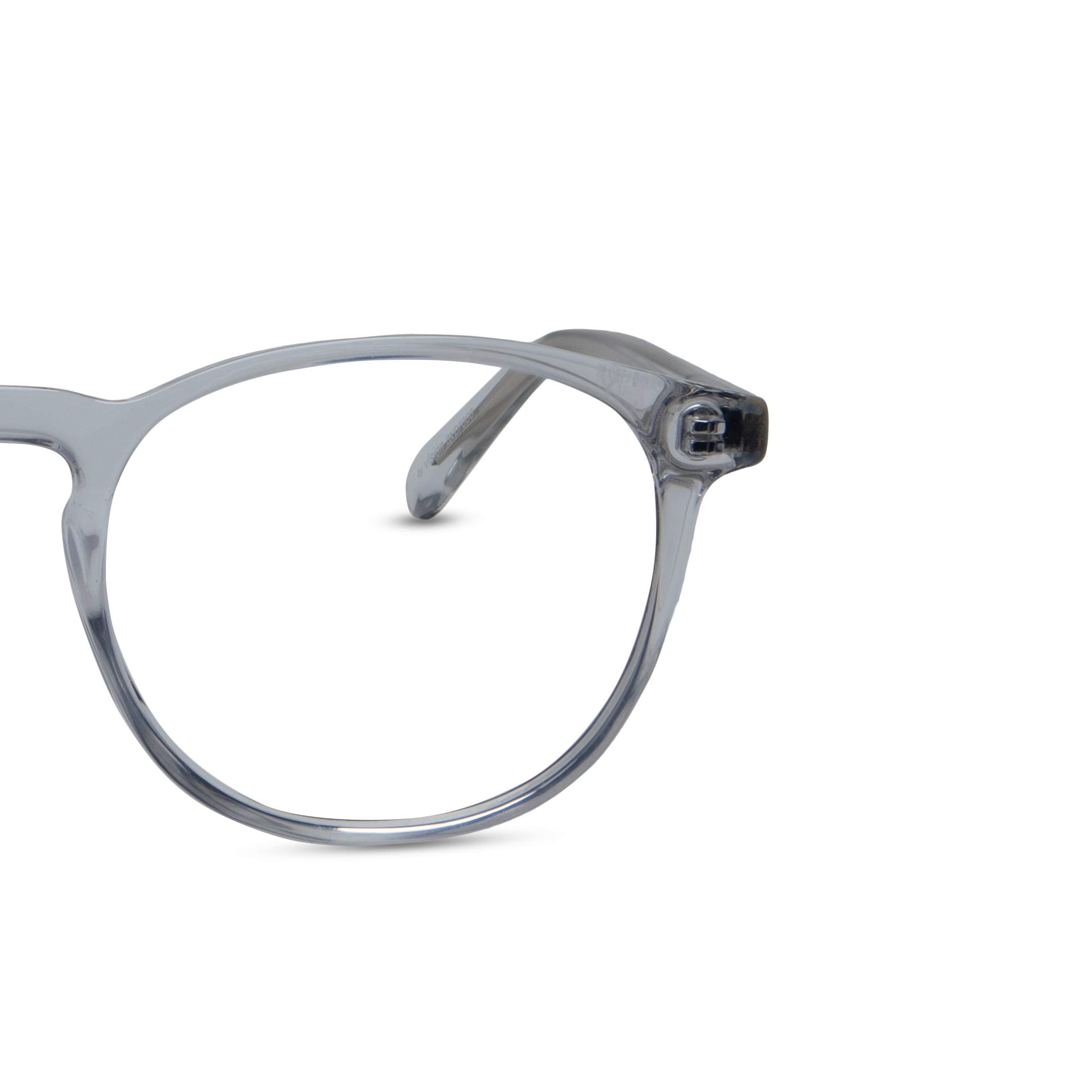 Transparent Round Frame for Men